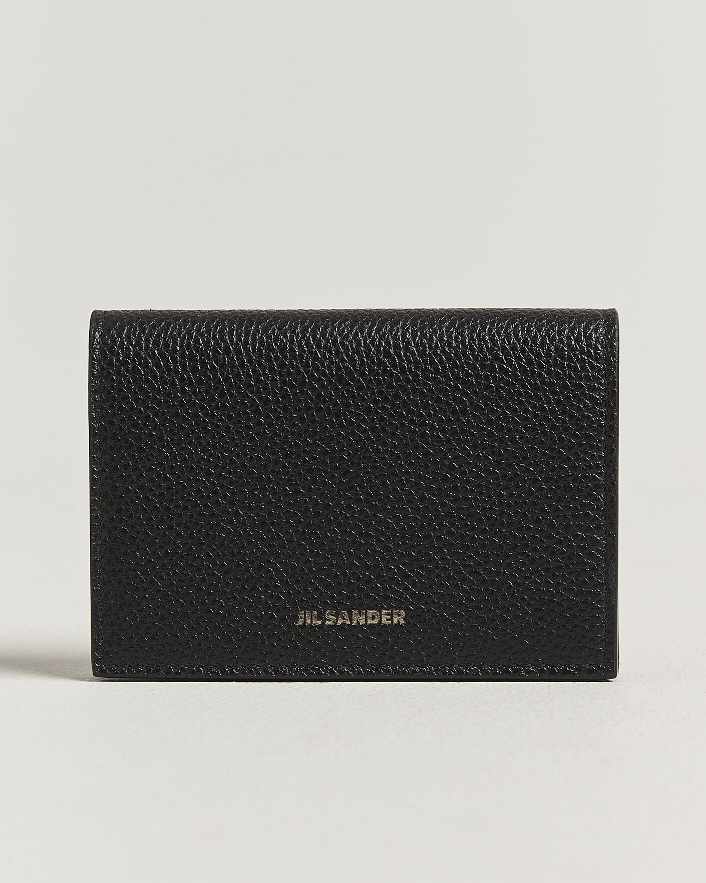 Herr | Plånböcker | Jil Sander | Grain Leather Card Holder Black