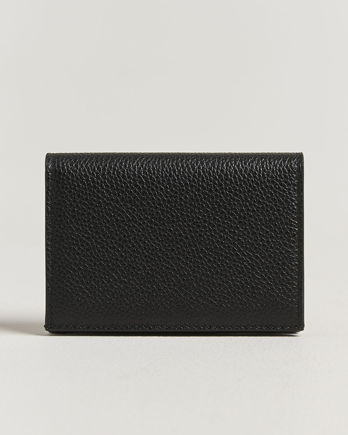 Herr | Plånböcker | Jil Sander | Grain Leather Card Holder Black