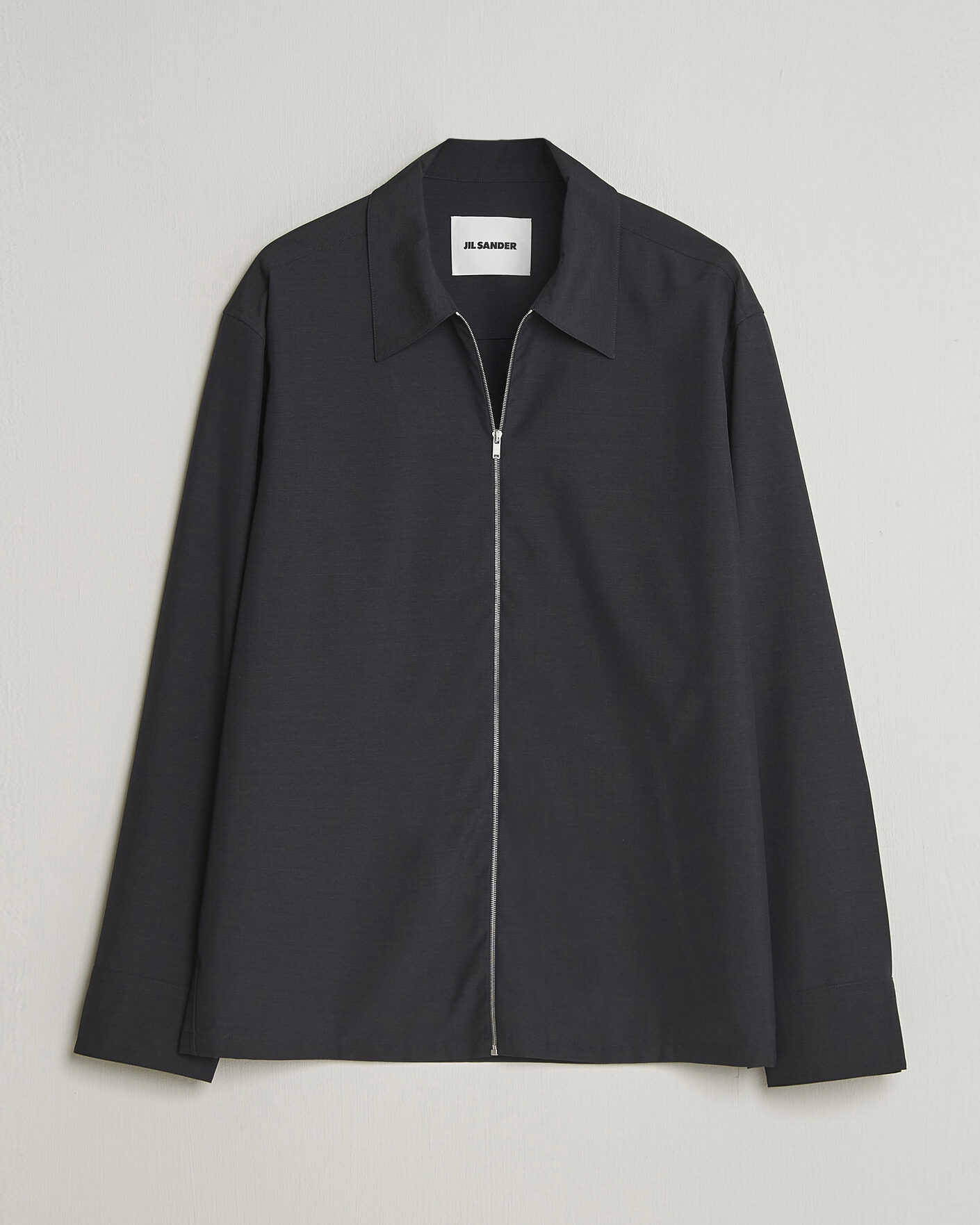 Herr | Skjortor | Jil Sander | Zip Shirt Blouson Navy
