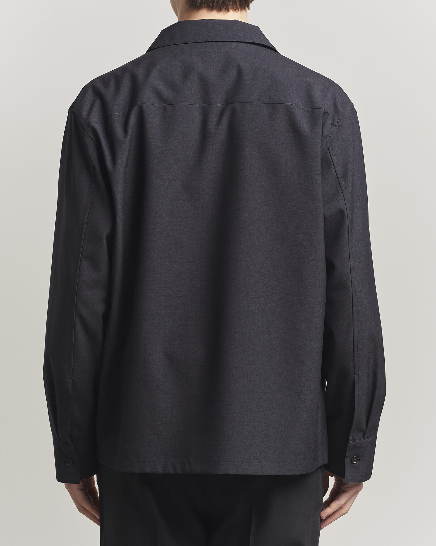 Herr | Skjortor | Jil Sander | Zip Shirt Blouson Navy
