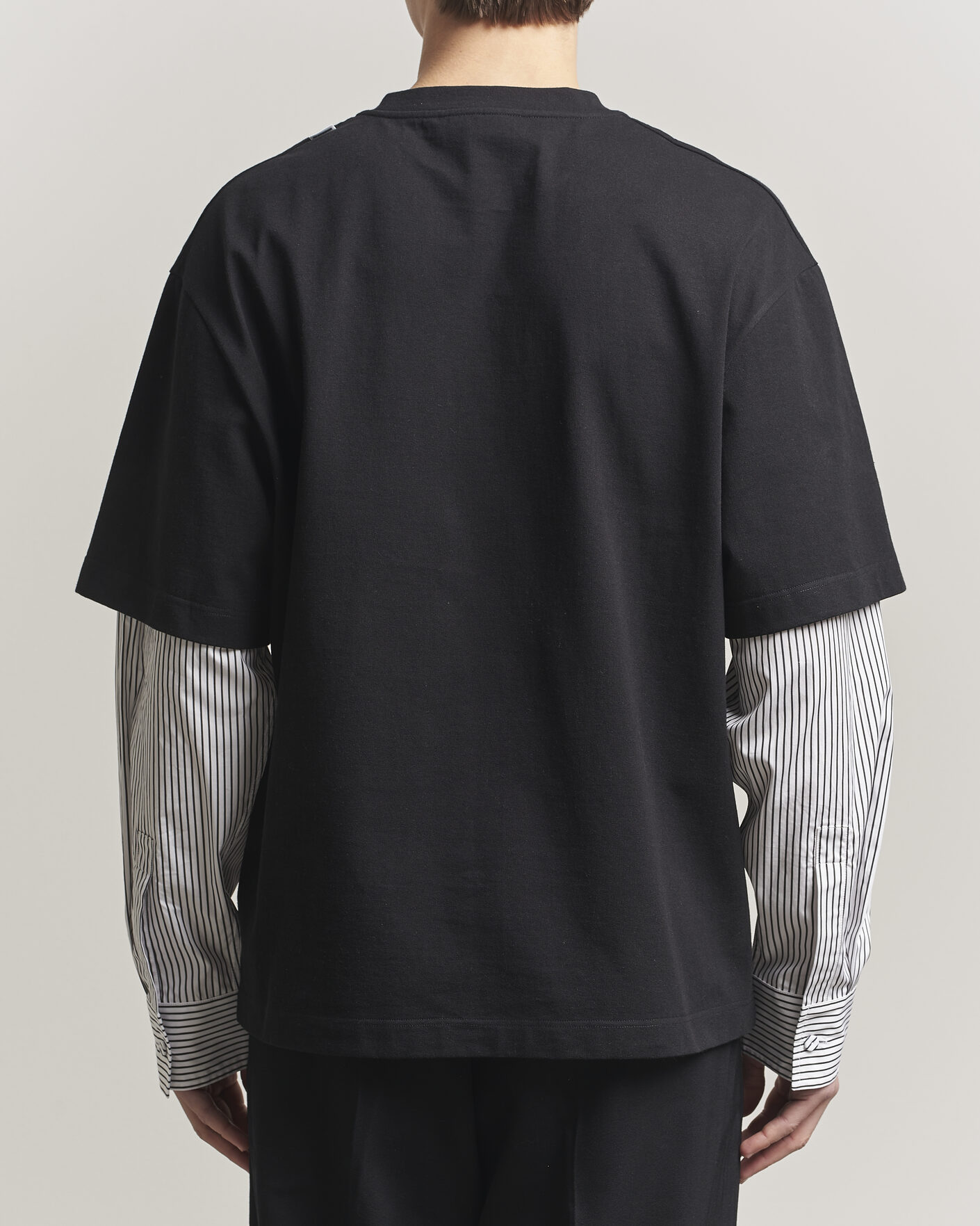 Herr | T-Shirts | Jil Sander | Long Sleeve T-Shirt Black