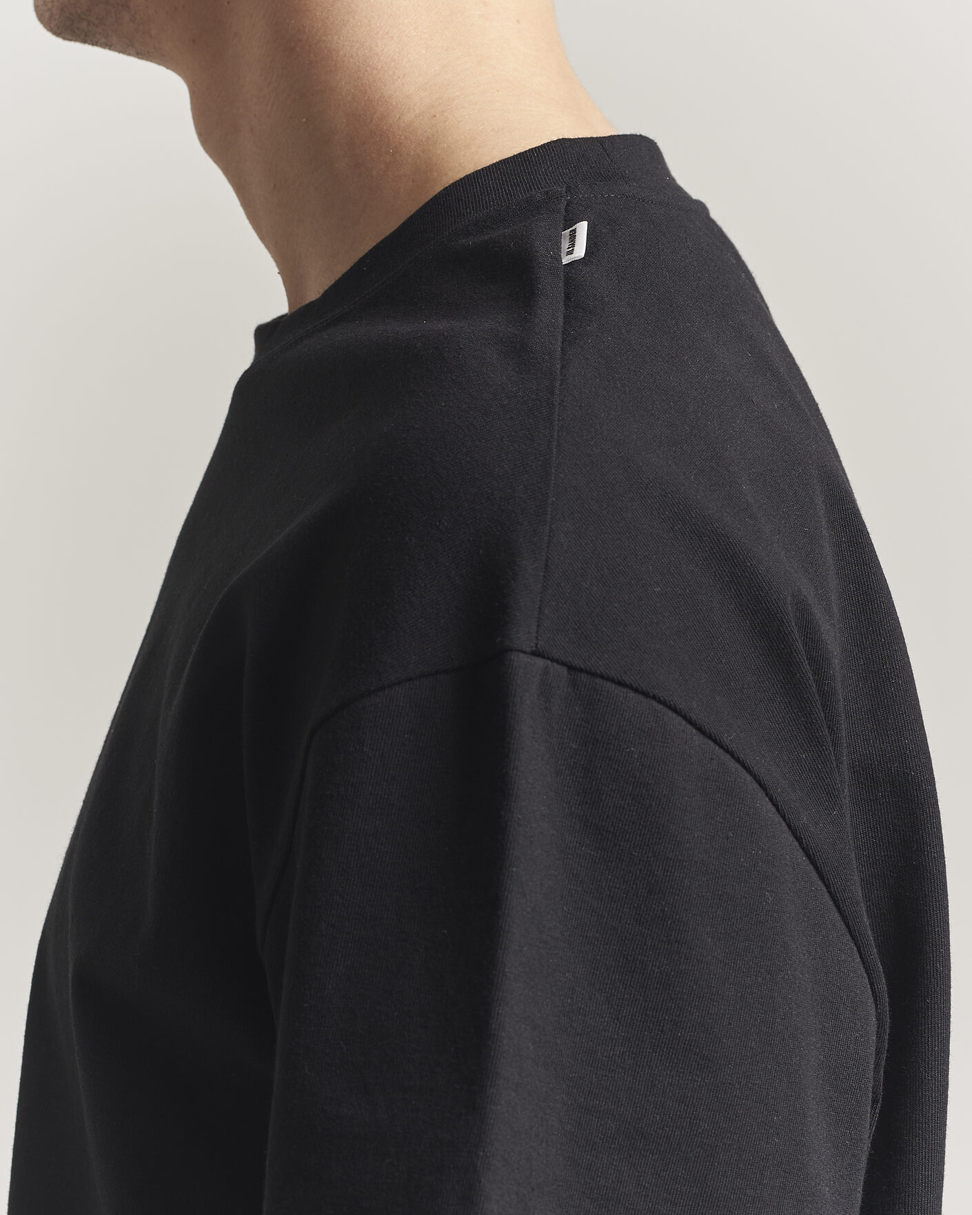 Herr | T-Shirts | Jil Sander | Long Sleeve T-Shirt Black
