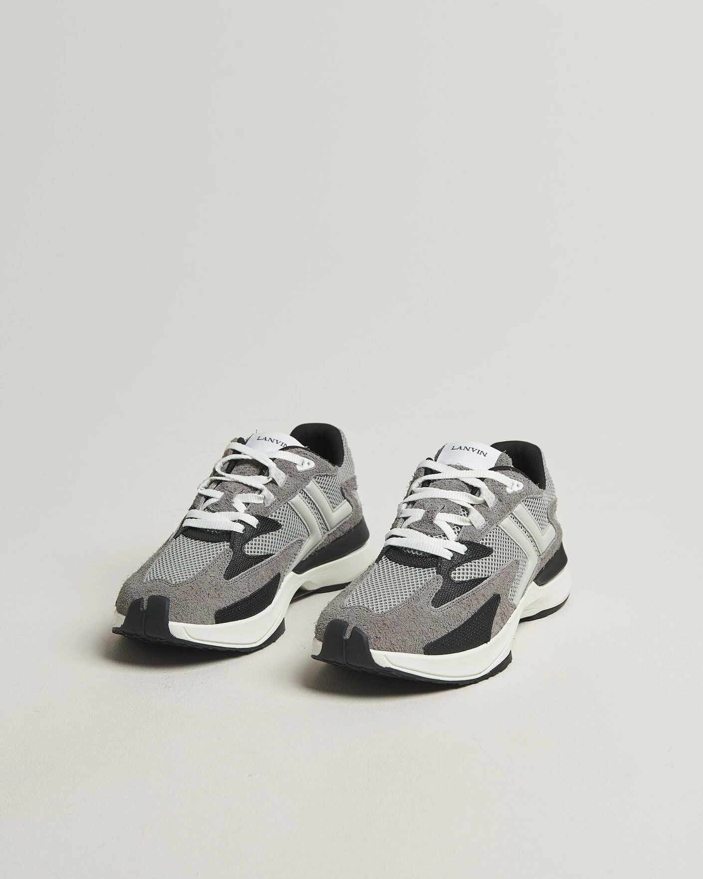 Herr | Sneakers | Lanvin | JLA Running Sneakers Light Grey
