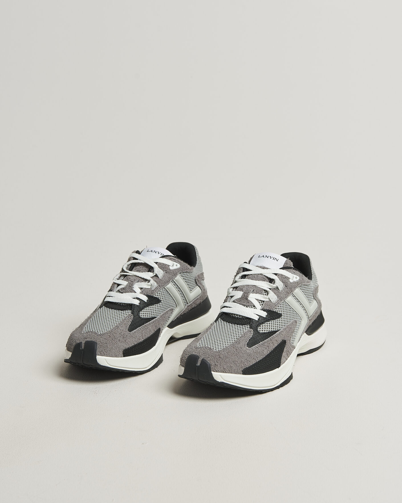 Herr | Sneakers | Lanvin | JLA Running Sneakers Light Grey