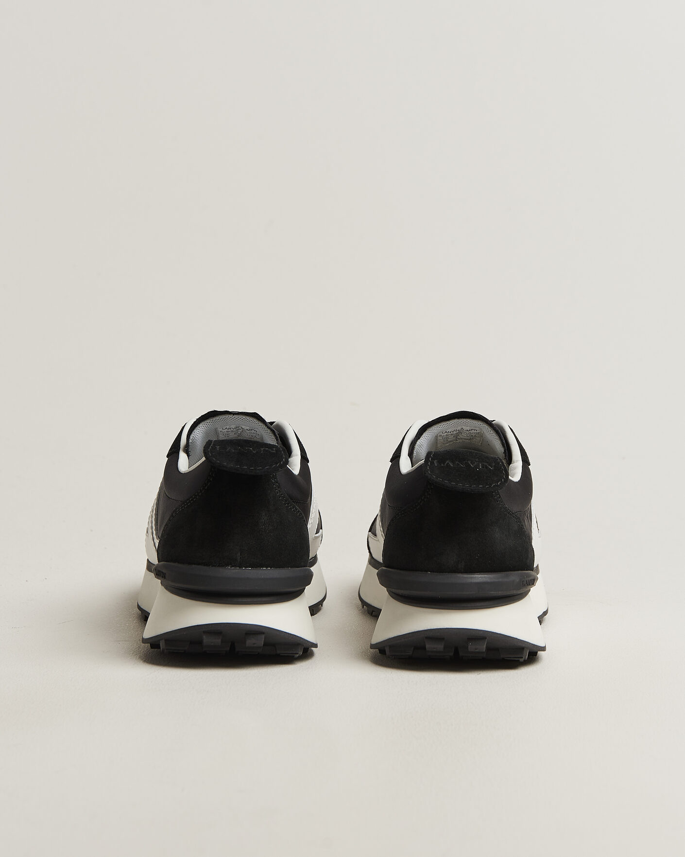 Herr | Sneakers | Lanvin | Bumpr Running Sneakers Black/White