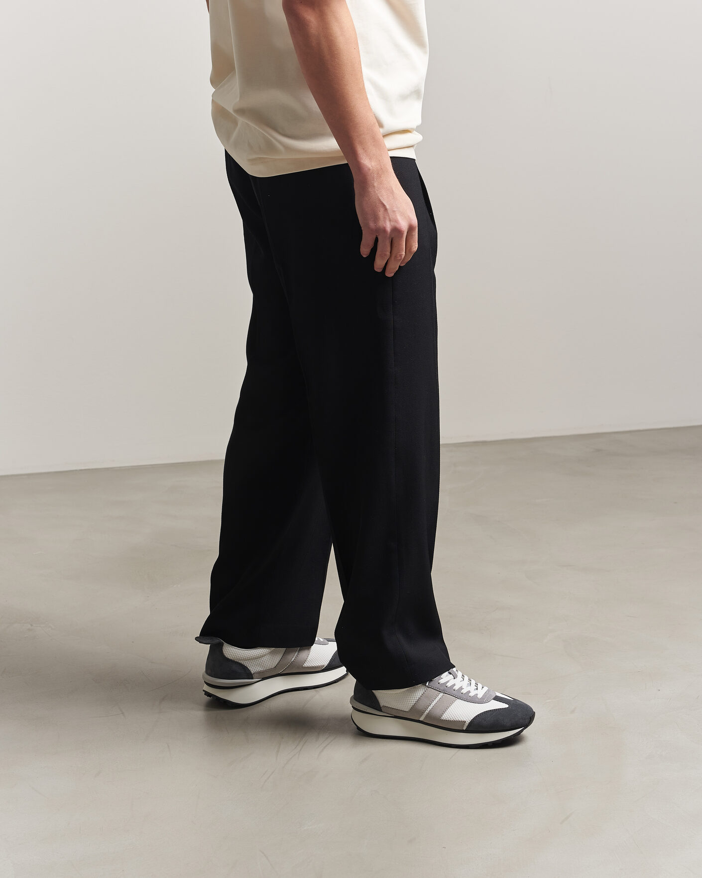 Herr | Sneakers | Lanvin | Bumpr Running Sneakers Grey