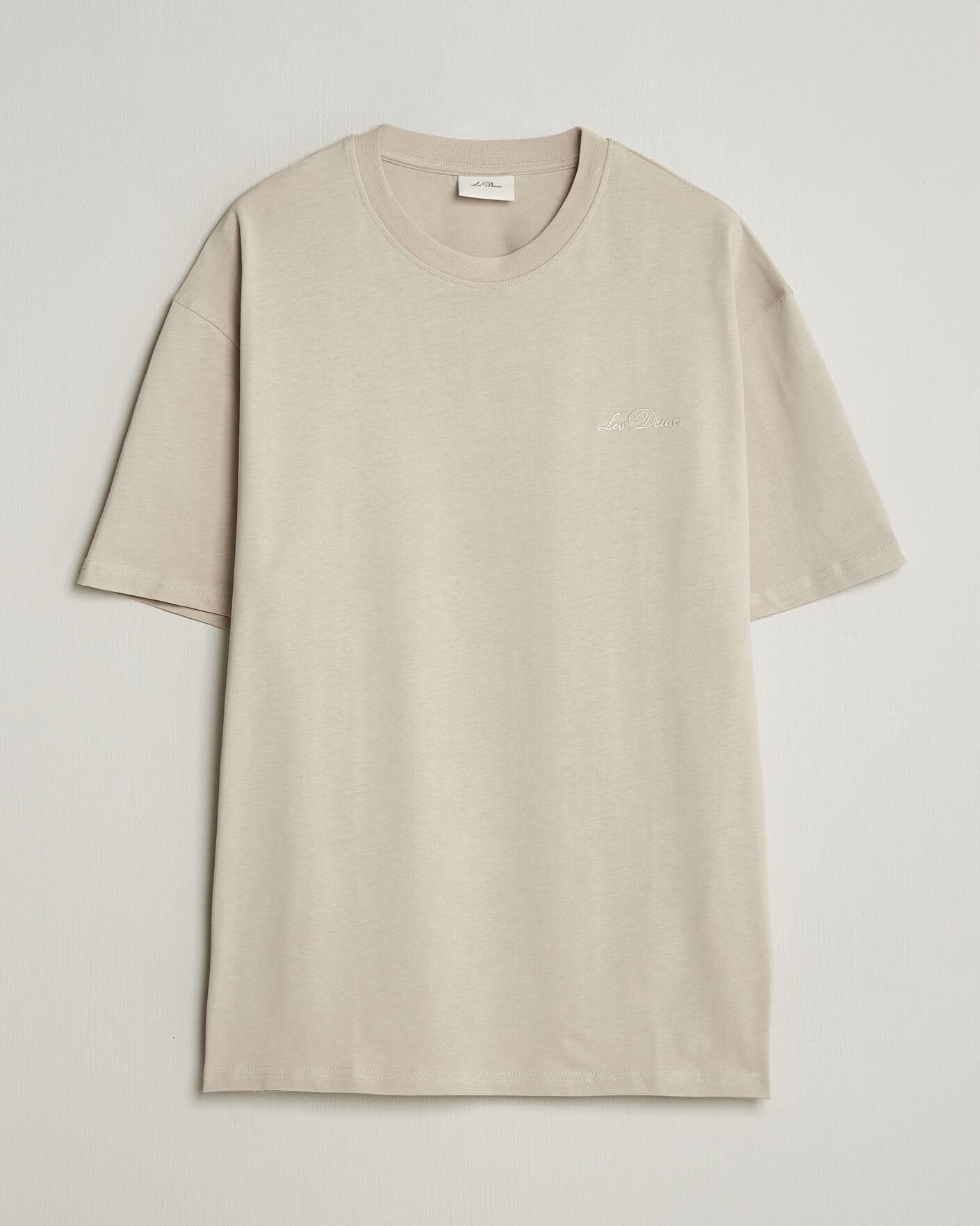 Herr | T-Shirts | LES DEUX | Crew T-Shirt Light Sand