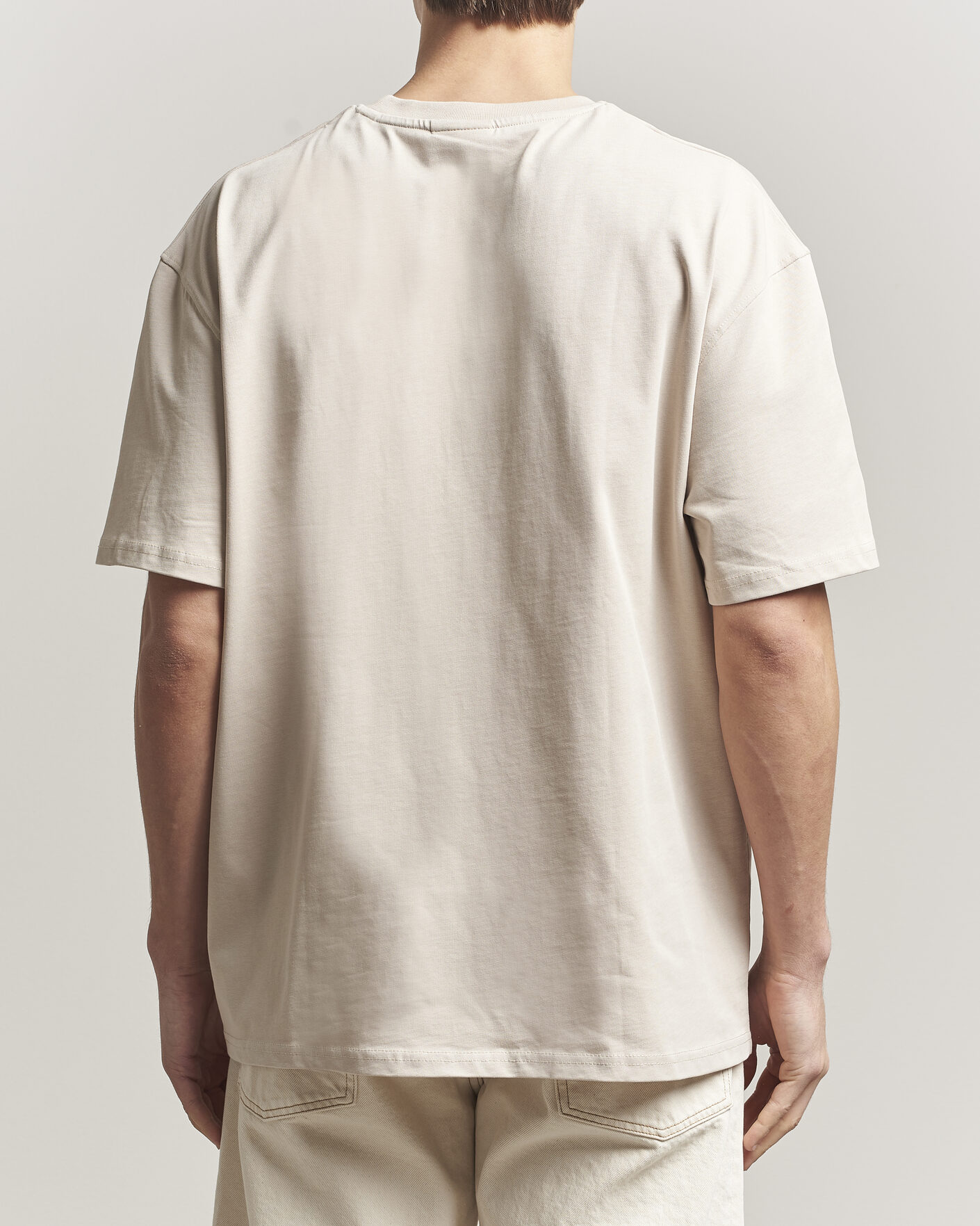 Herr | T-Shirts | LES DEUX | Crew T-Shirt Light Sand