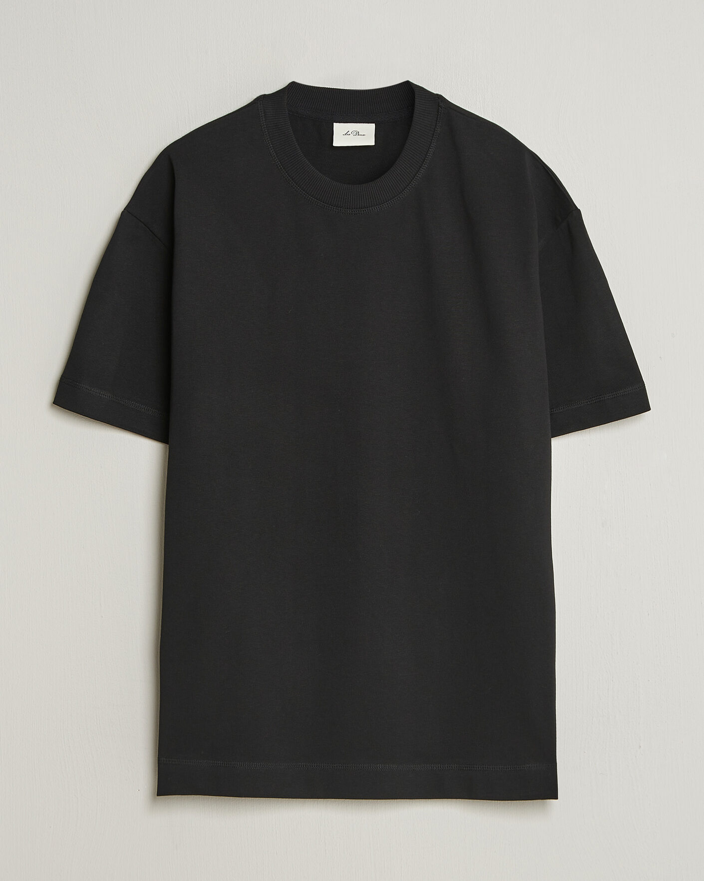Herr | T-Shirts | LES DEUX | Carl Heavyweight T-Shirt Black