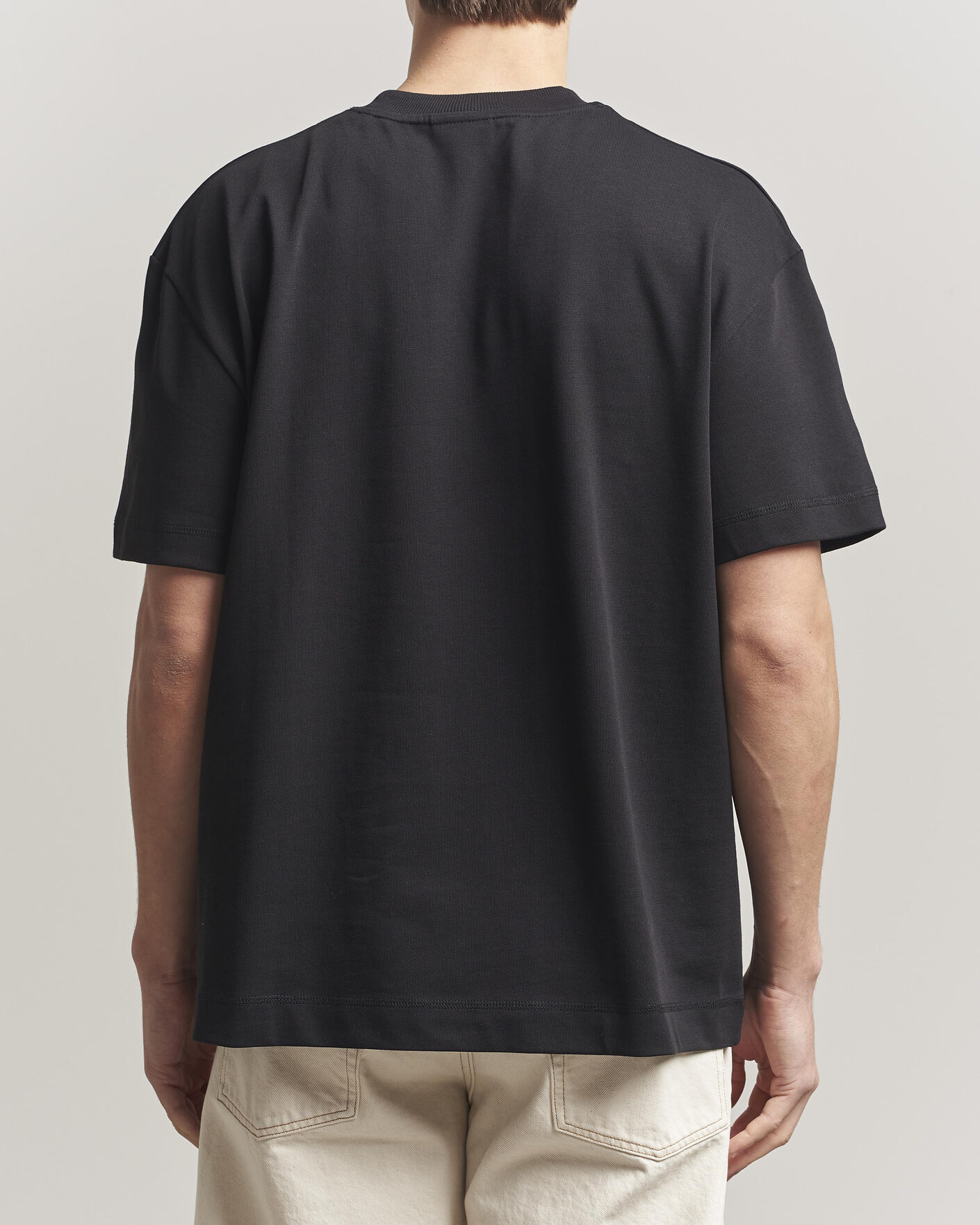 Herr | T-Shirts | LES DEUX | Carl Heavyweight T-Shirt Black