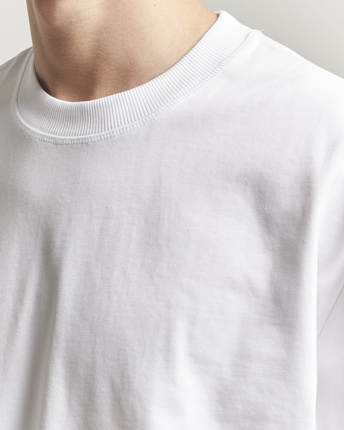 Herr | T-Shirts | LES DEUX | Carl Heavyweight T-Shirt White