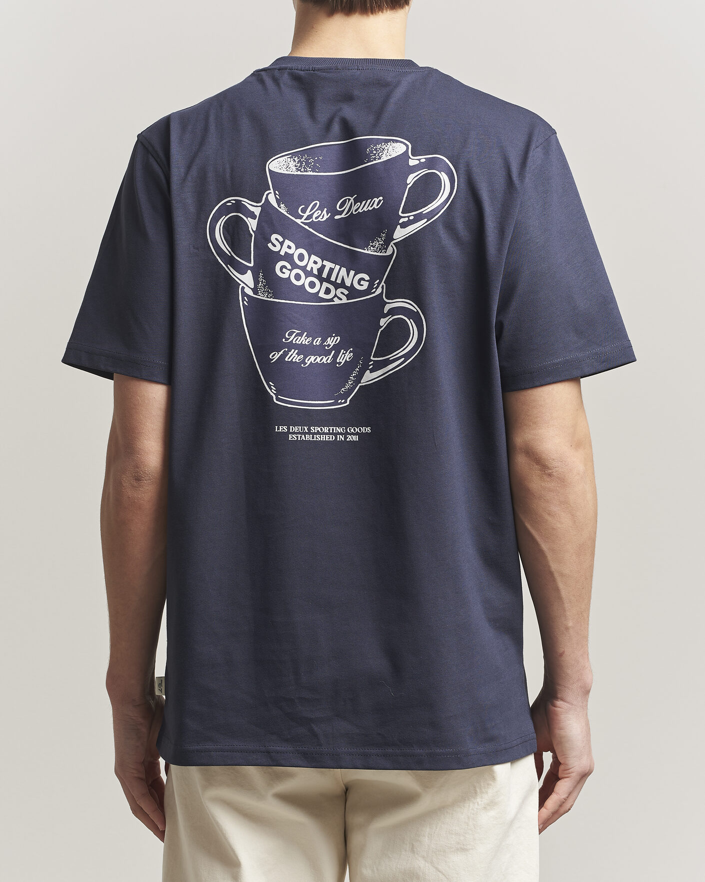Herr | T-Shirts | LES DEUX | Ben Artist T-Shirt Navy