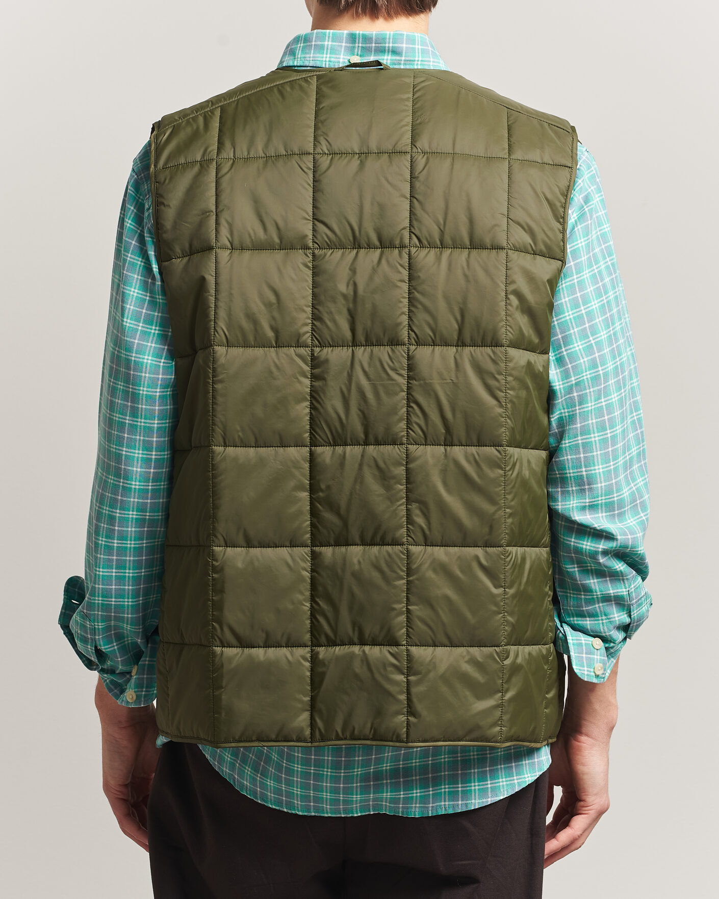 Herr | Västar | LES DEUX | Matt Quilted Vest Olive Night