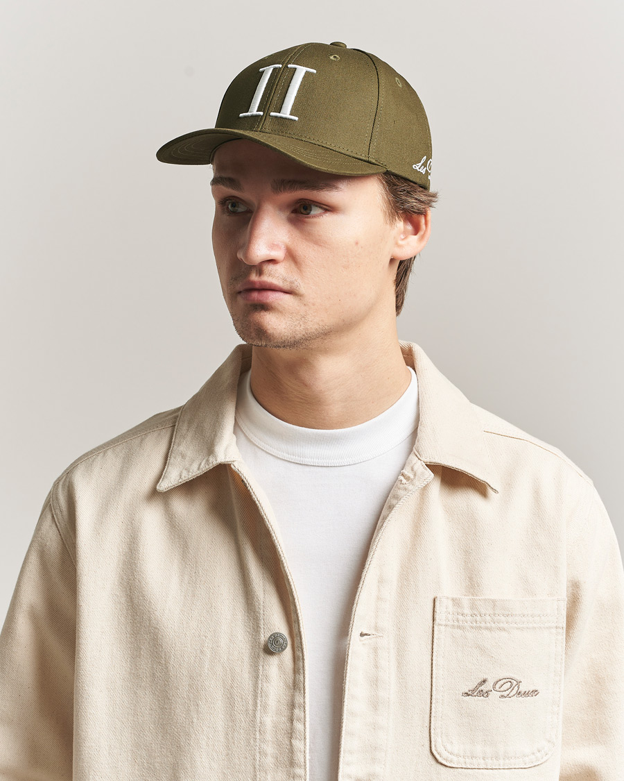 Herr | Hattar & kepsar | LES DEUX | Encore Organic Baseball Cap Olive Night