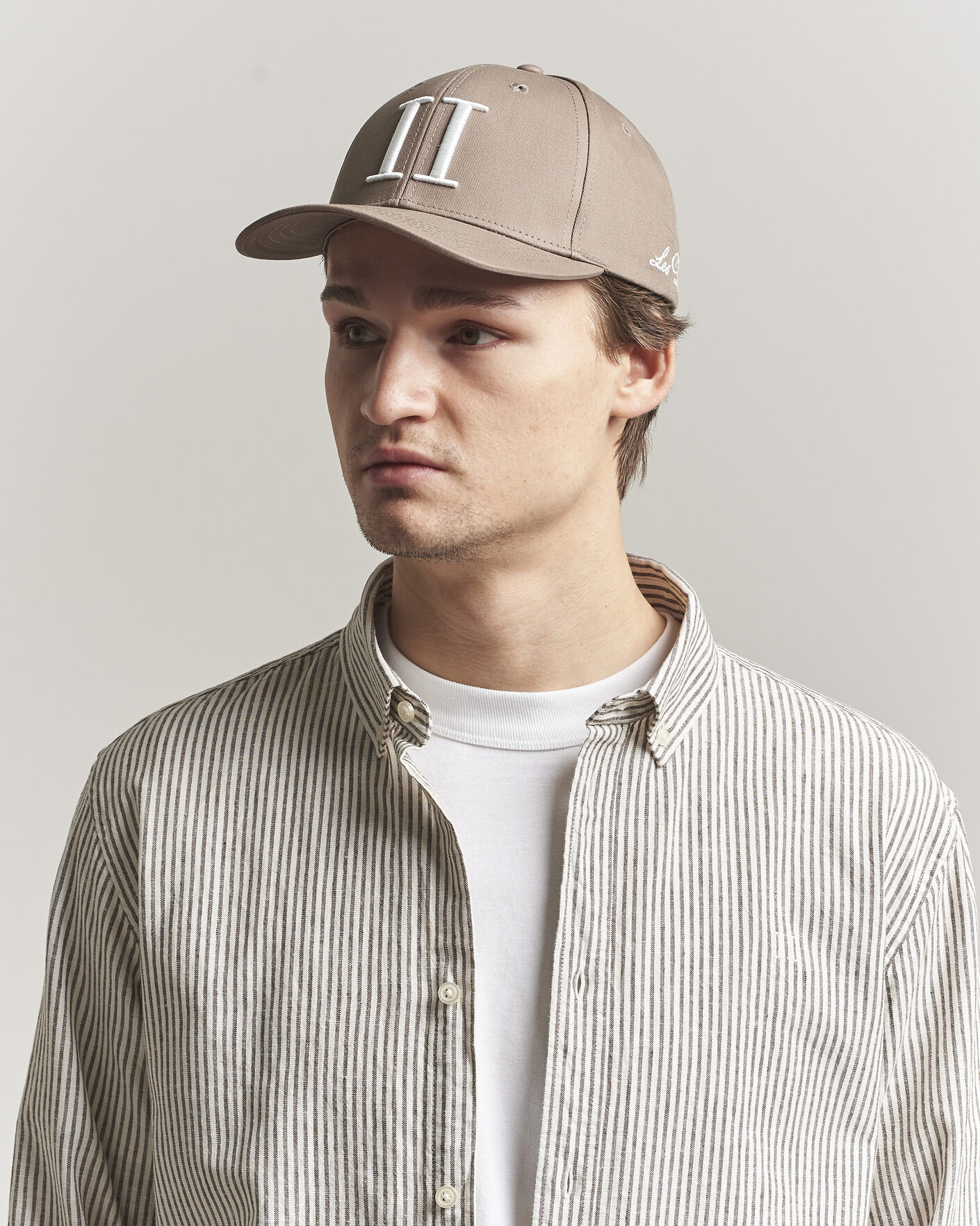 Herr | Hattar & kepsar | LES DEUX | Encore Organic Baseball Cap Walnut Brown