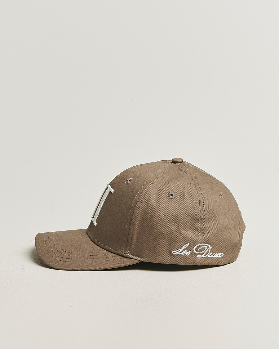 Herr | Hattar & kepsar | LES DEUX | Encore Organic Baseball Cap Walnut Brown