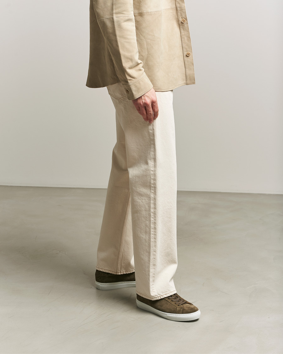 Herr | Sneakers | LES DEUX | Theodor Suede Sneakers Teak Brown