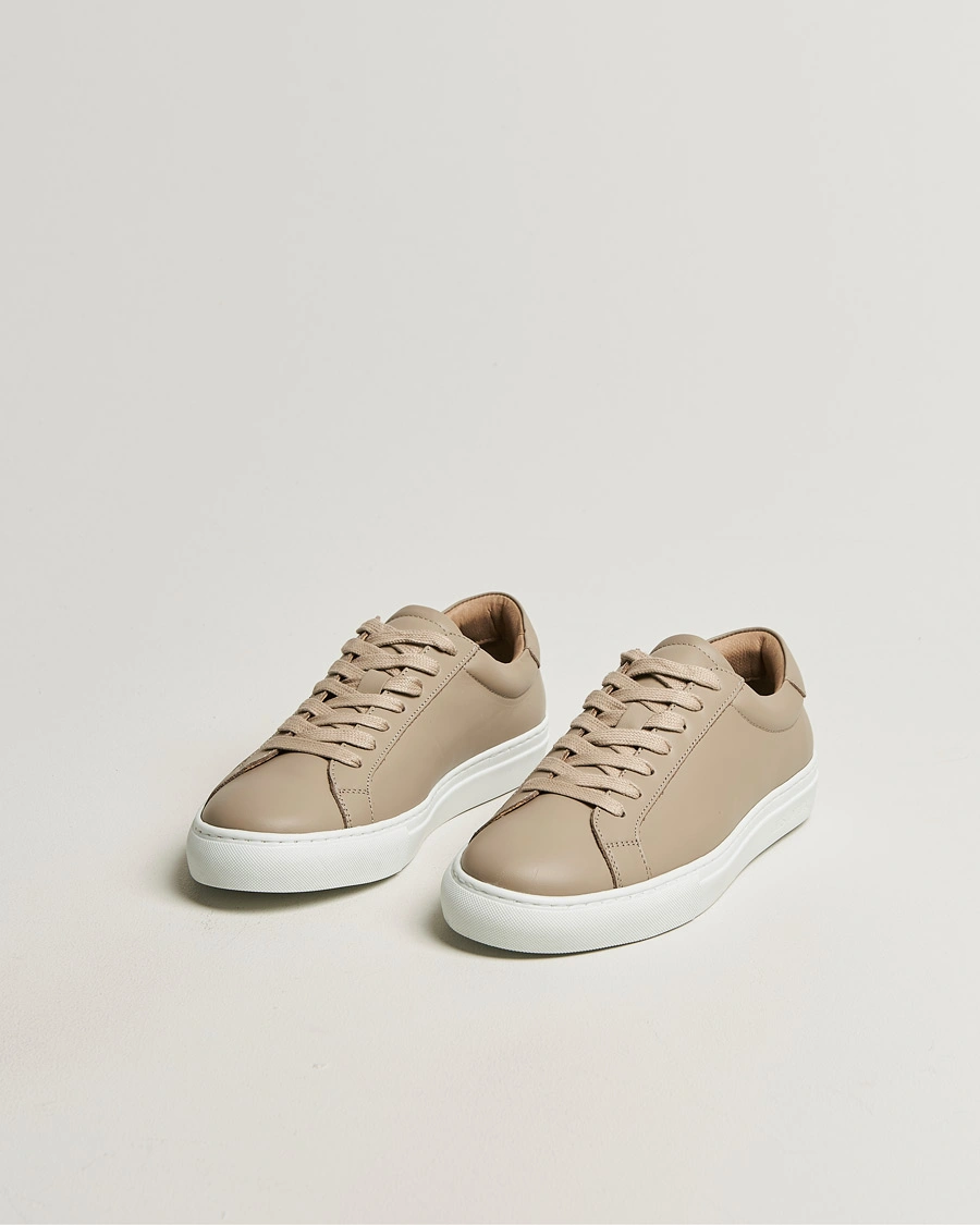 Herr | Sneakers | LES DEUX | Theodor Leather Sneakers Irish Cream Beige
