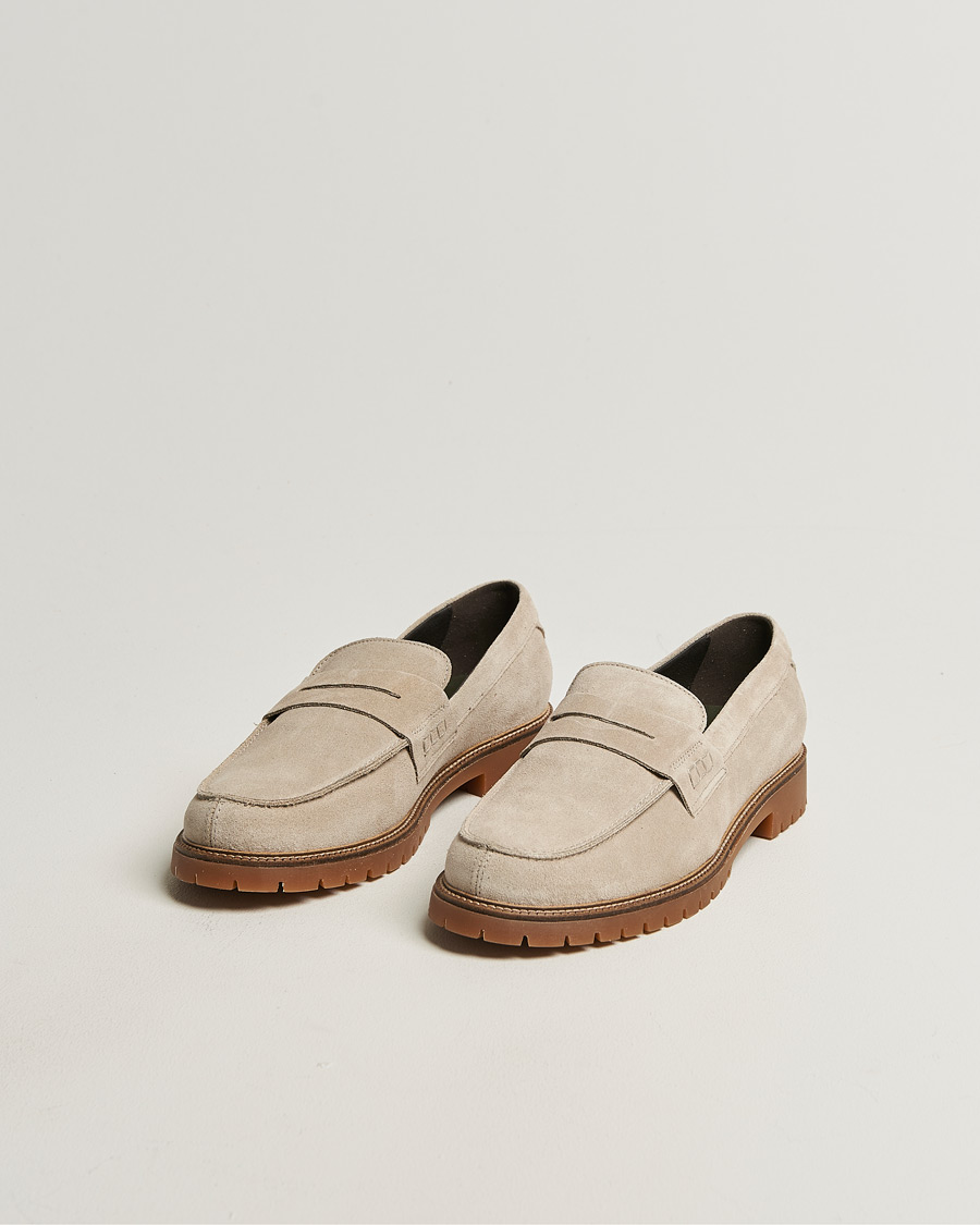 Herr | Loafers | LES DEUX | Taylor Suede Loafers Light Sand
