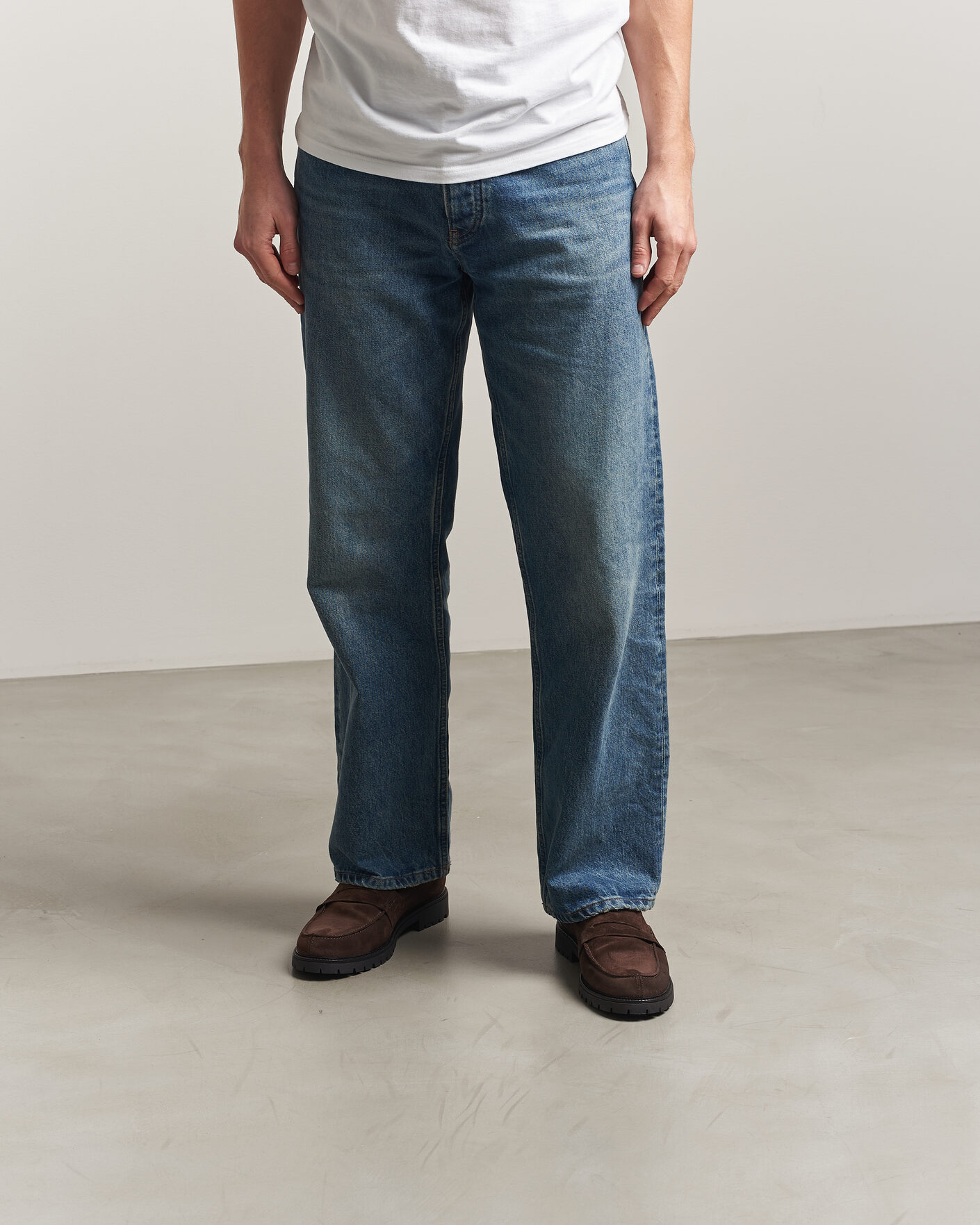 Herr | Loafers | LES DEUX | Taylor Oil Suede Loafers Turkish Coffee