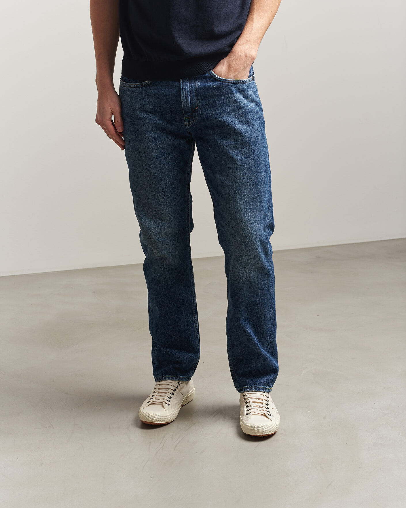 Herr | Sneakers | Superga | 2750 OG Herringbone Sneaker Beige