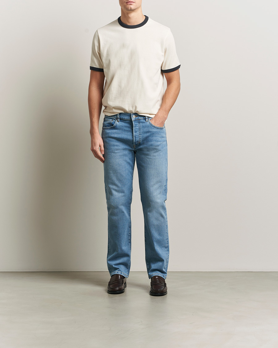 Herr | Byxor | Jeanerica | CM002 Classic Jeans Light Vintage 62