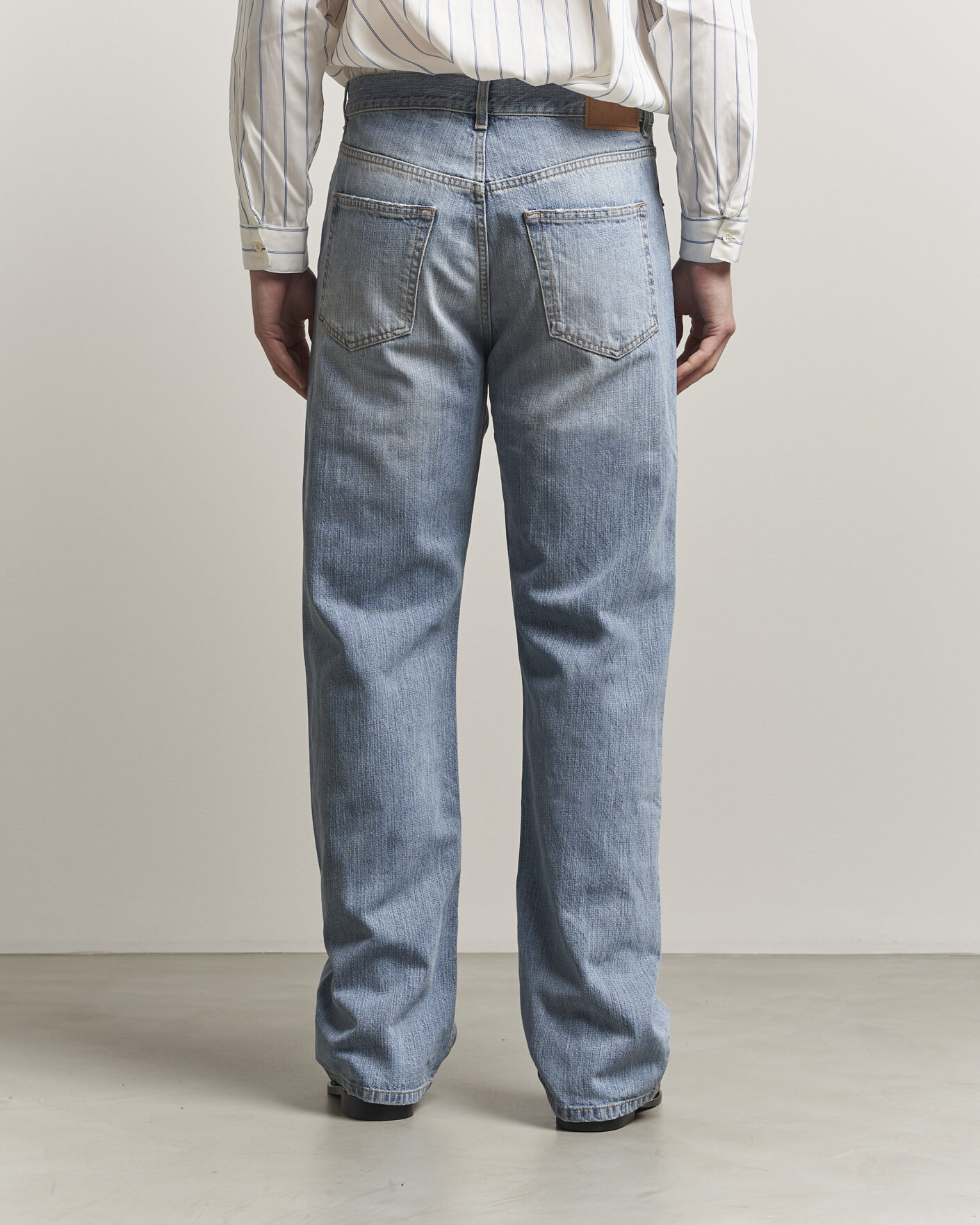 Herr | Jeans | Jeanerica | VM009 Vega Jeans Light Blue Righe