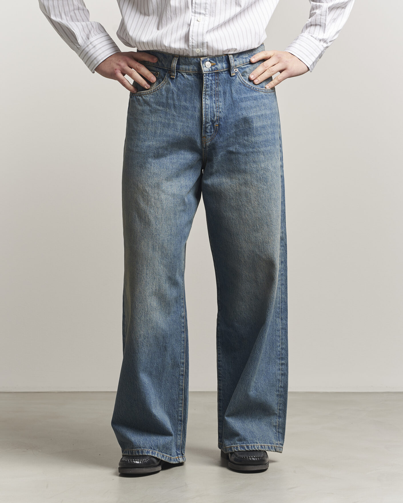 Herr | Jeans | Jeanerica | Brera Straight Jeans 1990 Light Vintage