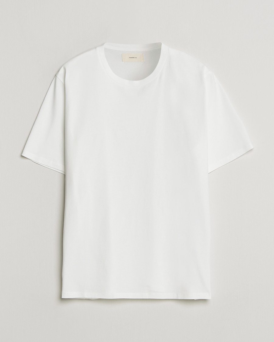 Herr | T-Shirts | Jeanerica | Delon Crew Neck T-Shirt Natural White