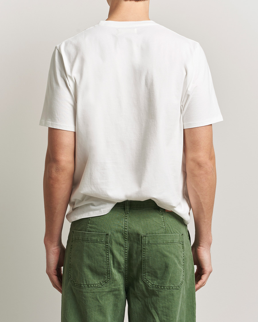 Herr | T-Shirts | Jeanerica | Delon Crew Neck T-Shirt Natural White