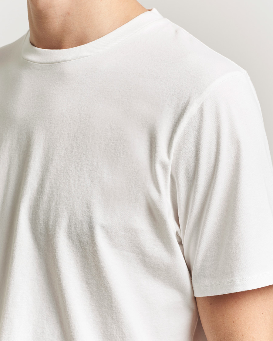 Herr | T-Shirts | Jeanerica | Delon Crew Neck T-Shirt Natural White