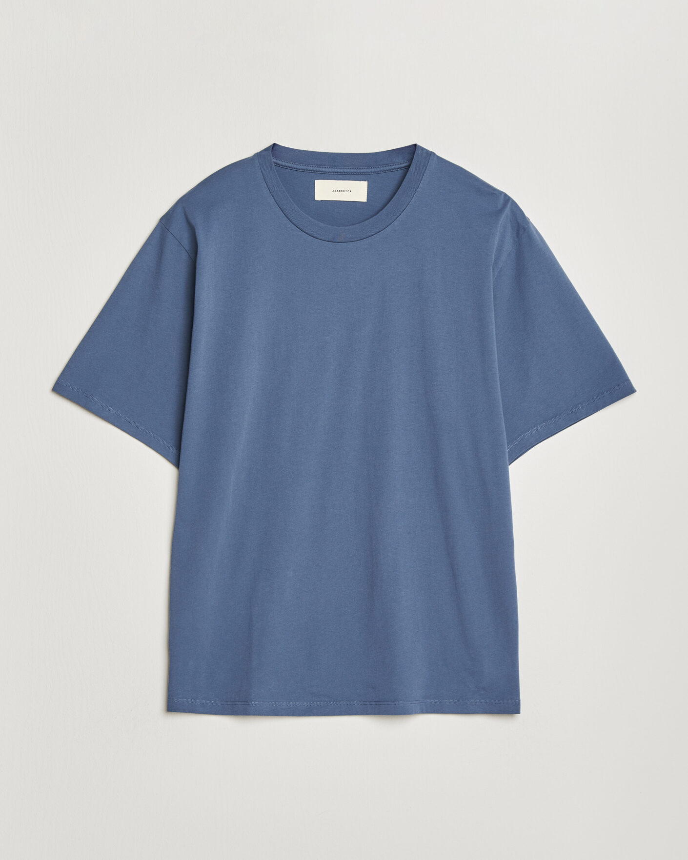 Herr | T-Shirts | Jeanerica | Delon Crew Neck T-Shirt Blue