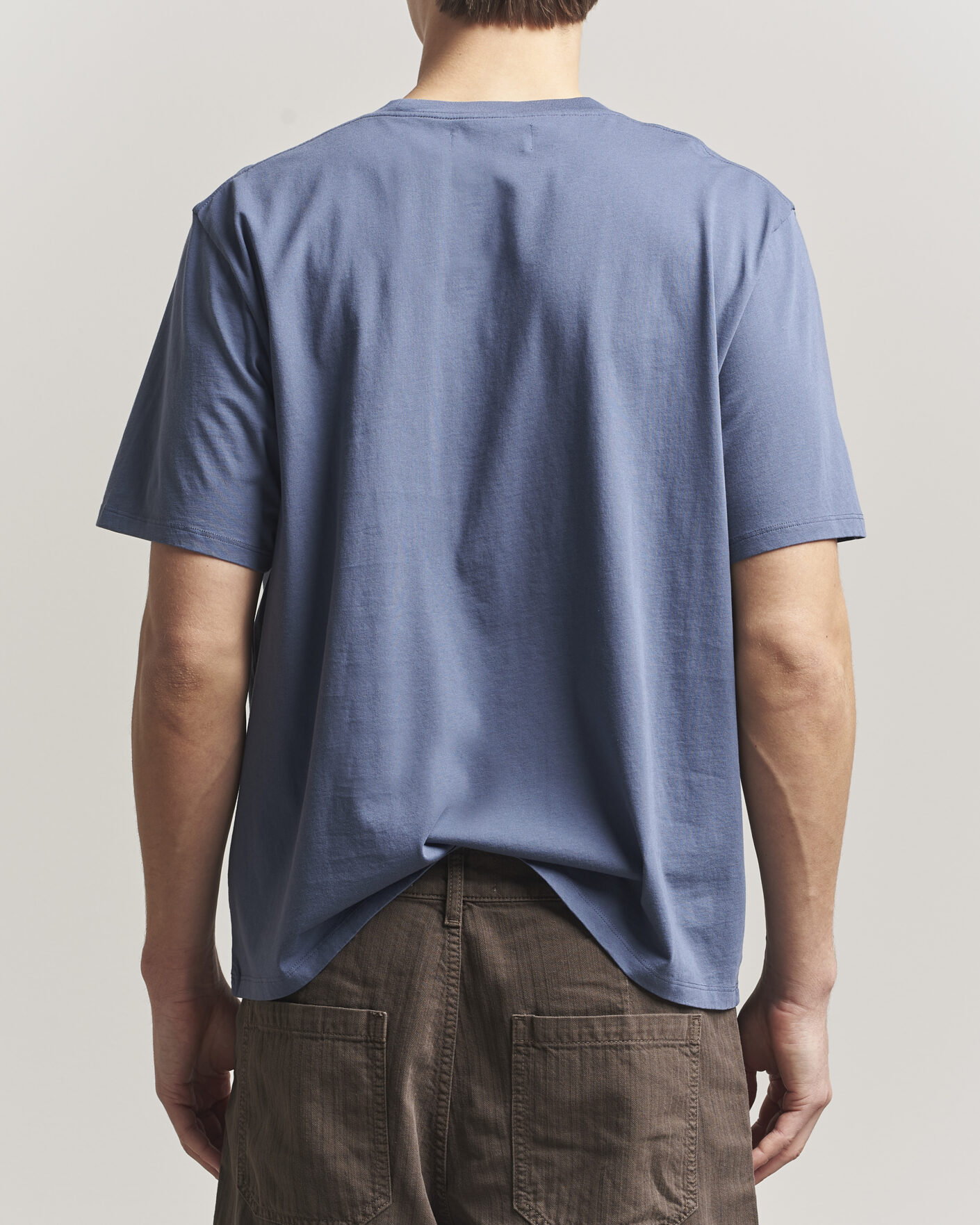 Herr | T-Shirts | Jeanerica | Delon Crew Neck T-Shirt Blue