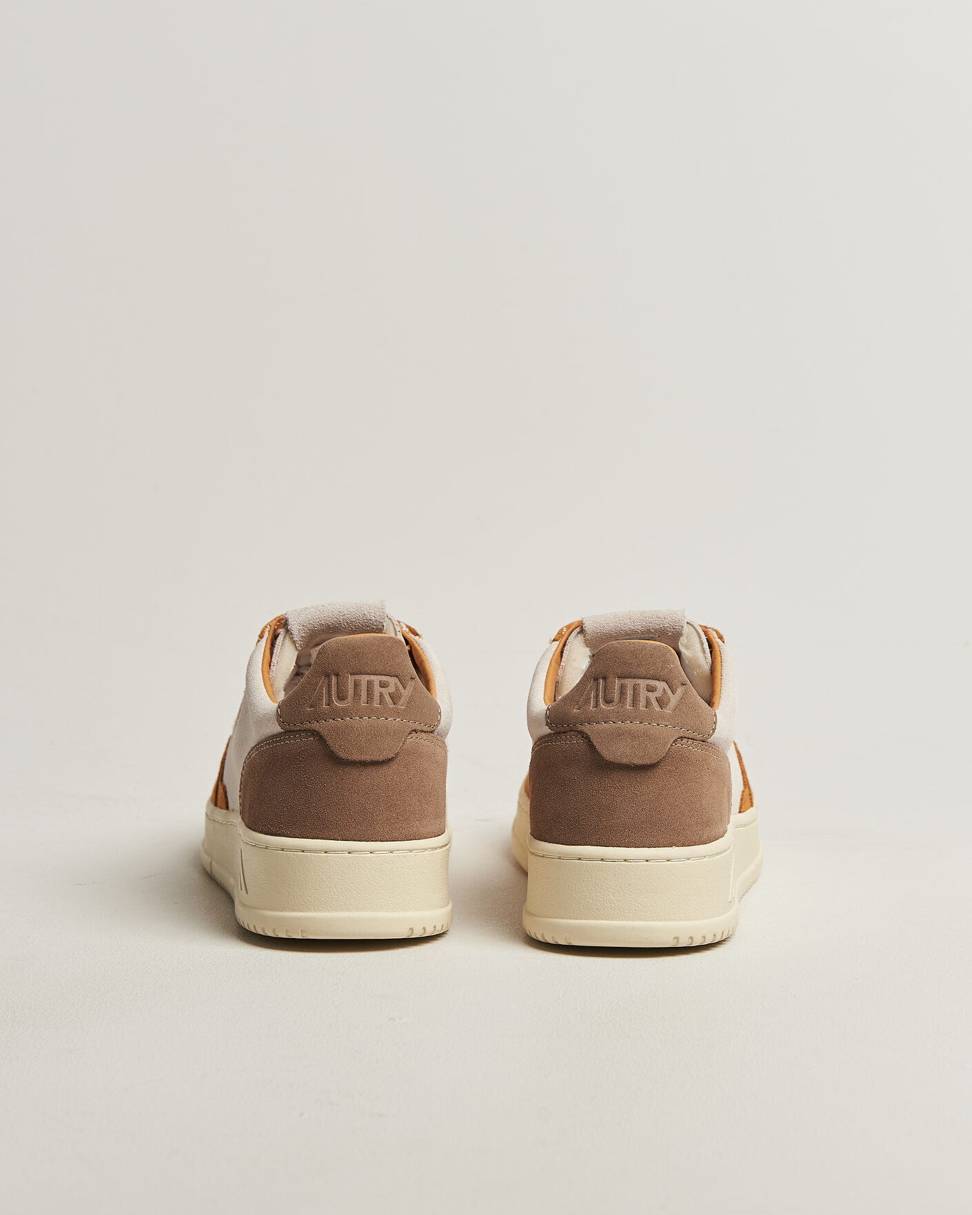 Herr | Sneakers | Autry | Medalist Low Suede Mix Sneaker Antilop/White/Brown