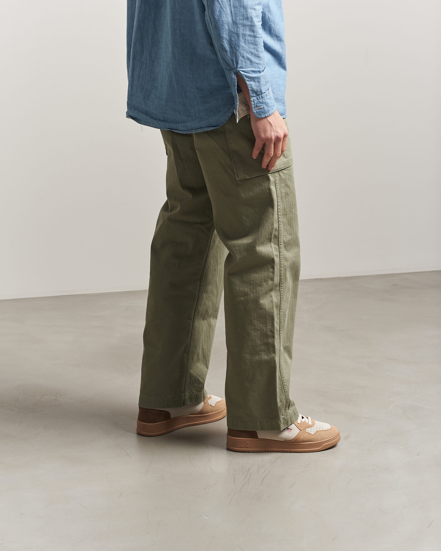 Herr | Sneakers | Autry | Medalist Low Suede Mix Sneaker Tundra/Egg/Peanut