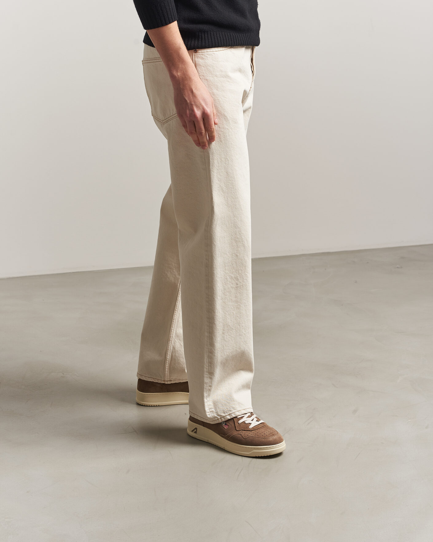 Herr | Sneakers | Autry | Medalist Low Sneaker Cigar/White