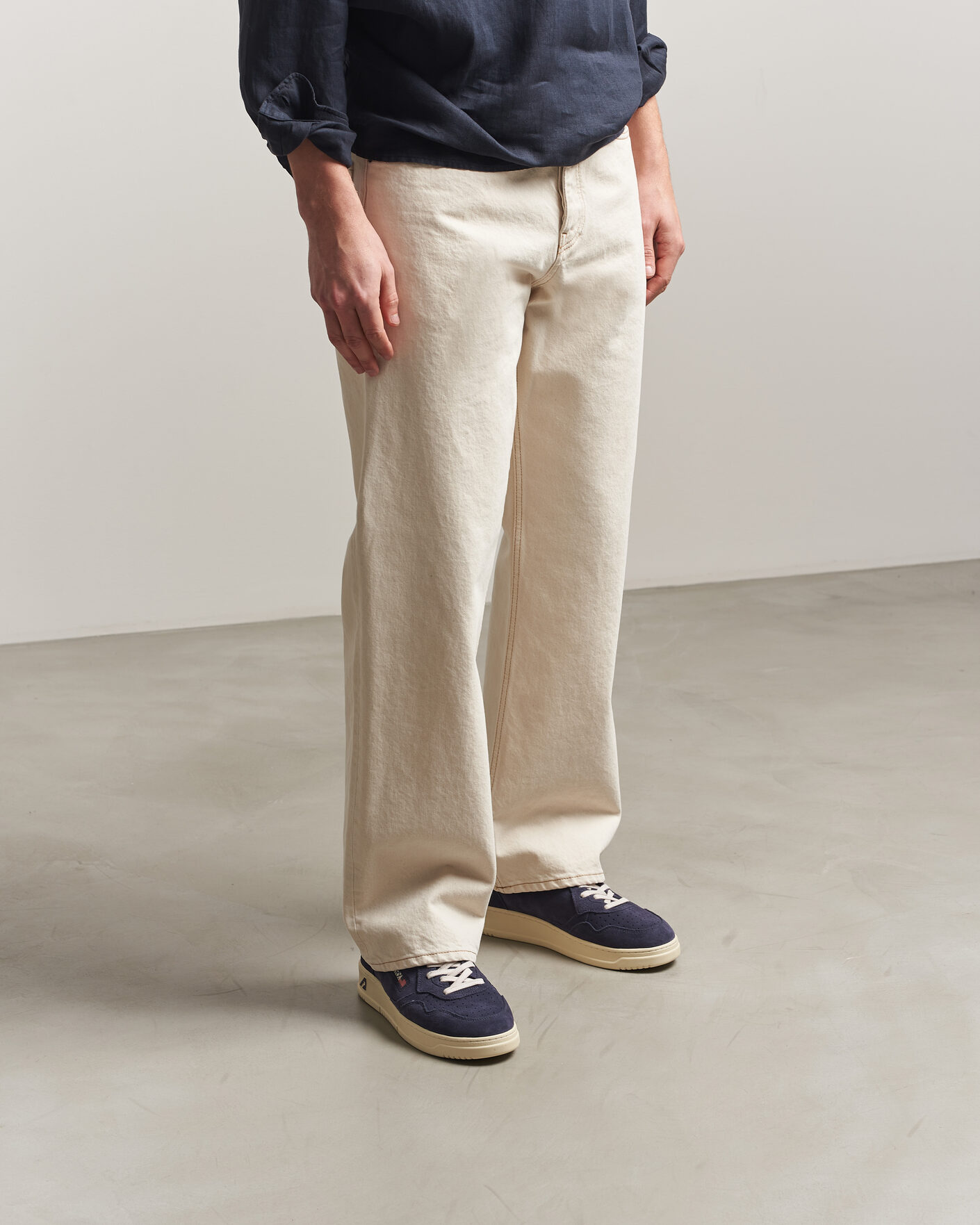 Herr | Sneakers | Autry | Medalist Low Sneaker Space/White