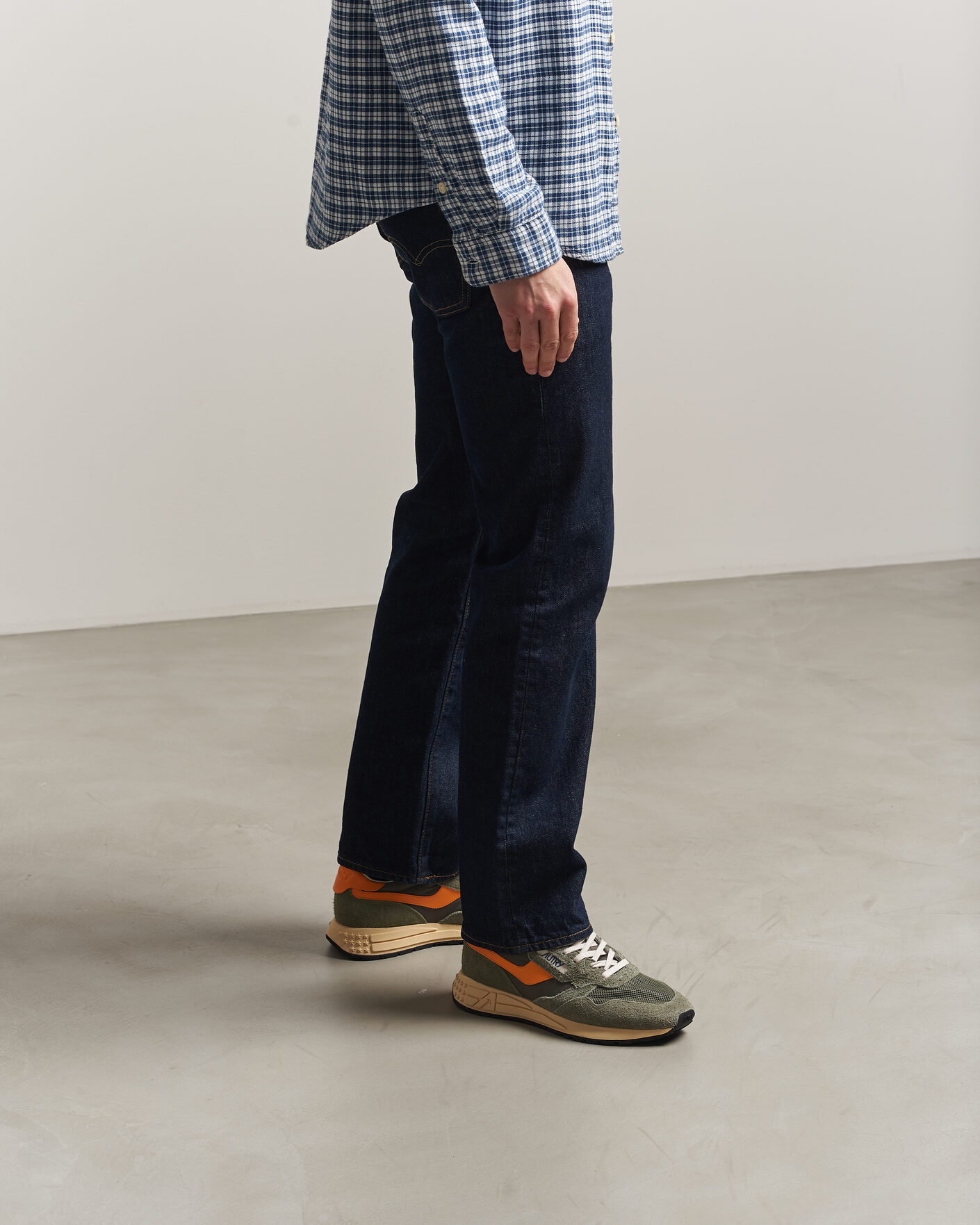 Herr | Sneakers | Autry | Reelwind Running Sneaker Salvia/Smoked Green