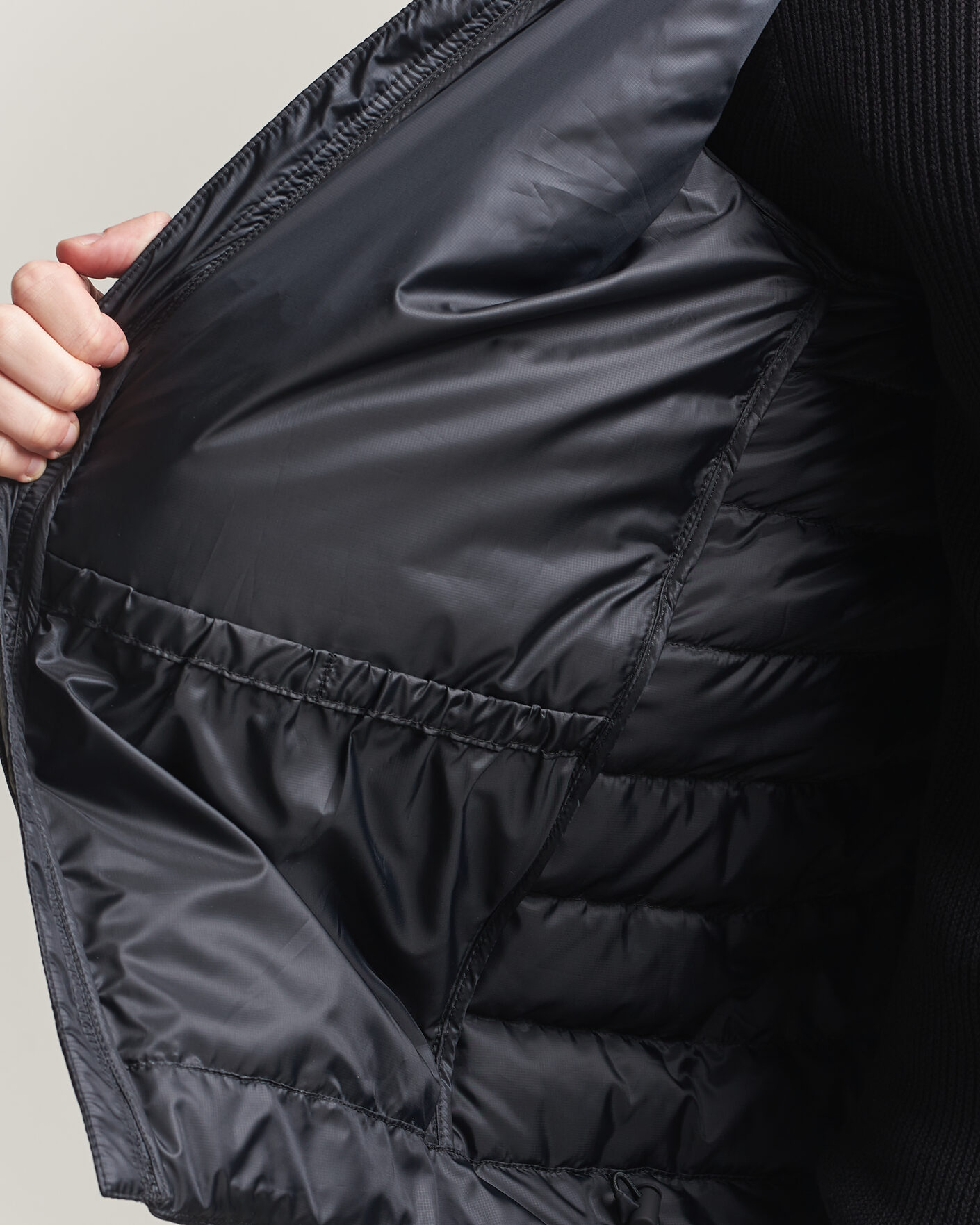 Herr | Jackor | Canada Goose Black Label | Canada Goose Stratus Down Hoody Black