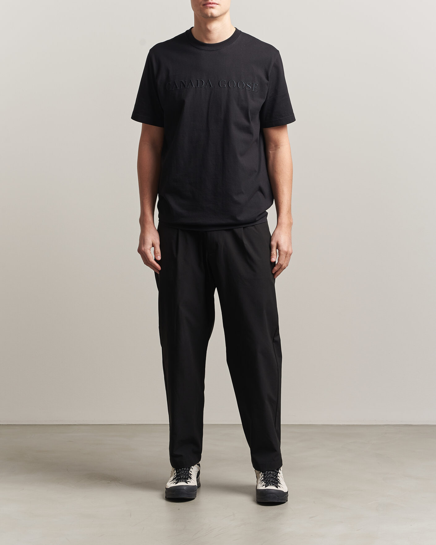 Herr | T-Shirts | Canada Goose | Vantage Wordmark T-Shirt Black