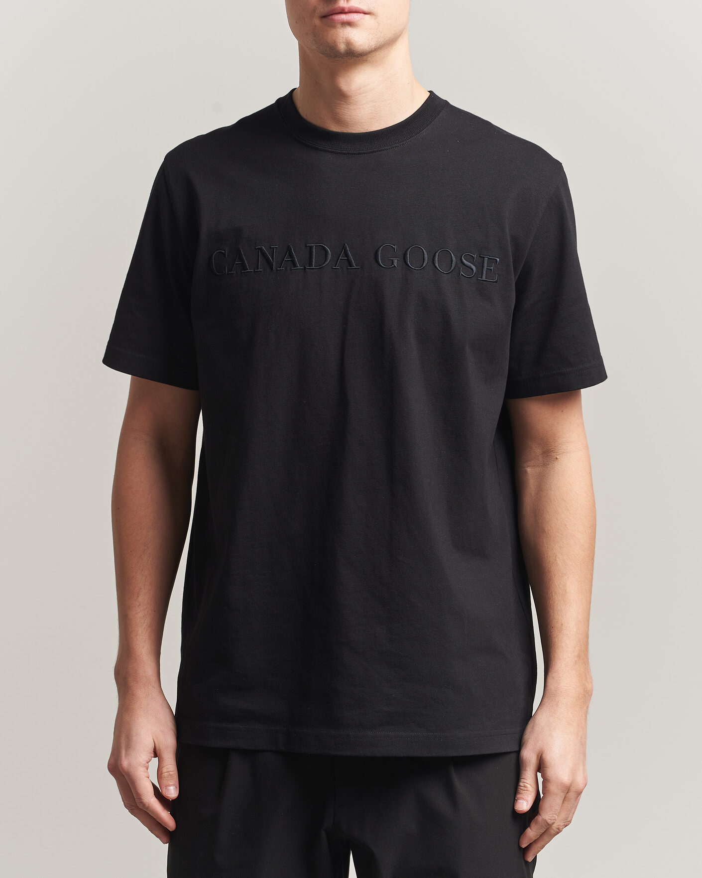 Herr | T-Shirts | Canada Goose | Vantage Wordmark T-Shirt Black
