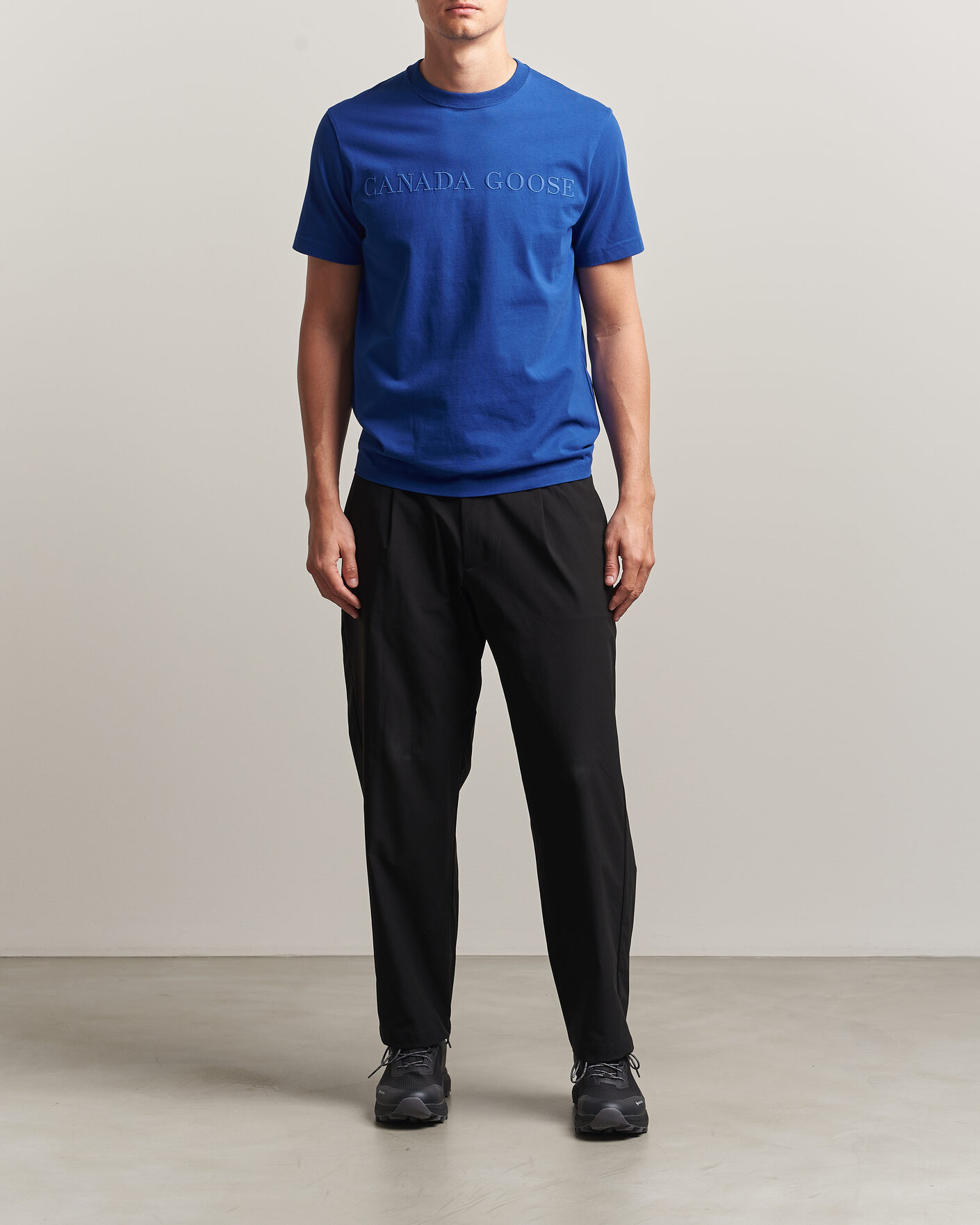 Herr | T-Shirts | Canada Goose | Vantage Wordmark T-Shirt Azurite Blue