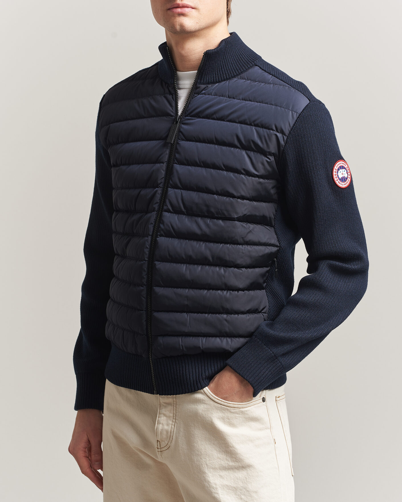 Herr | Jackor | Canada Goose | Hybridge Knit Jacket Nocturne