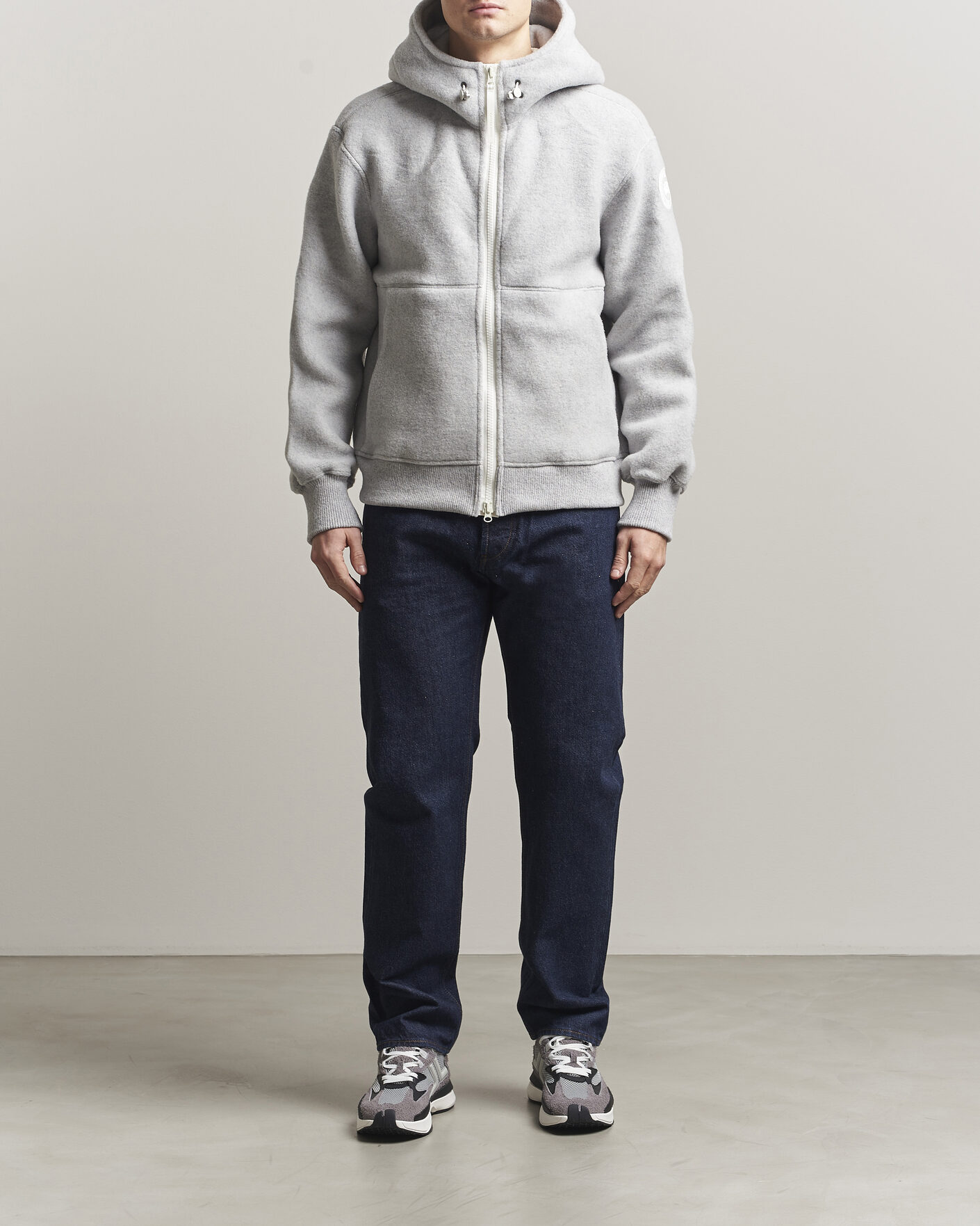 Herr | Jackor | Canada Goose | Chillwack Fleece Bomber Silverbirch Heather