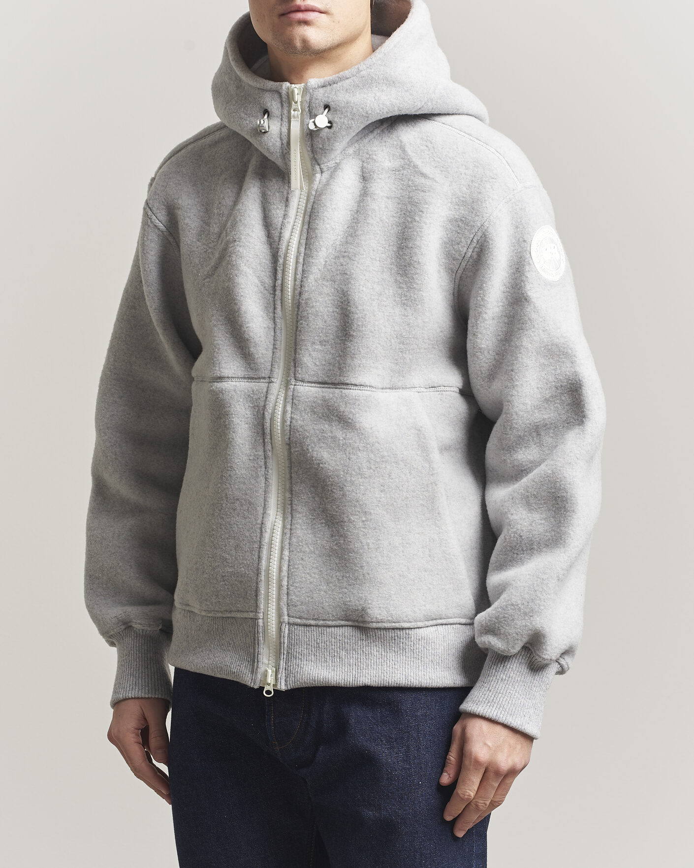 Herr | Jackor | Canada Goose | Chillwack Fleece Bomber Silverbirch Heather