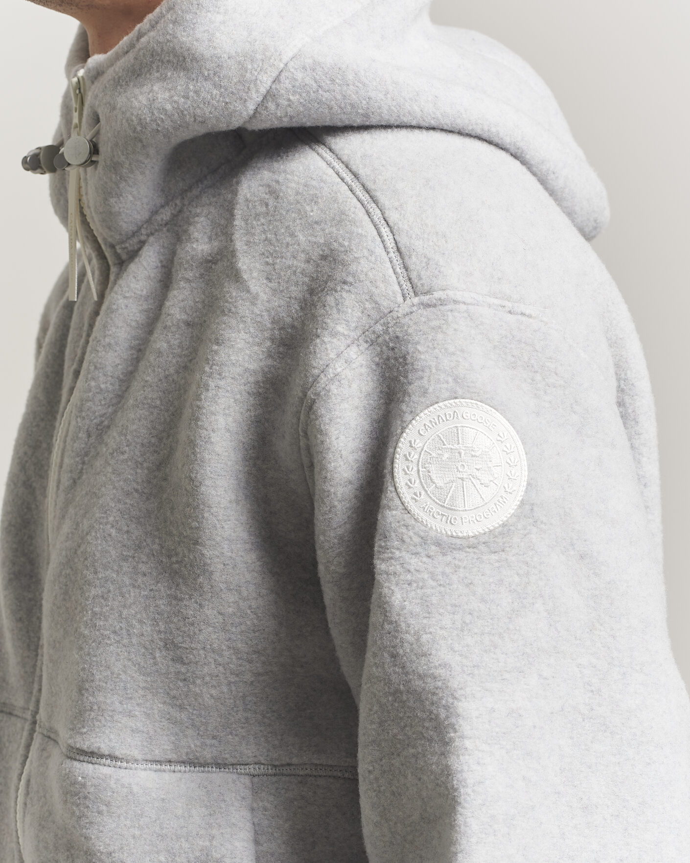 Herr | Jackor | Canada Goose | Chillwack Fleece Bomber Silverbirch Heather