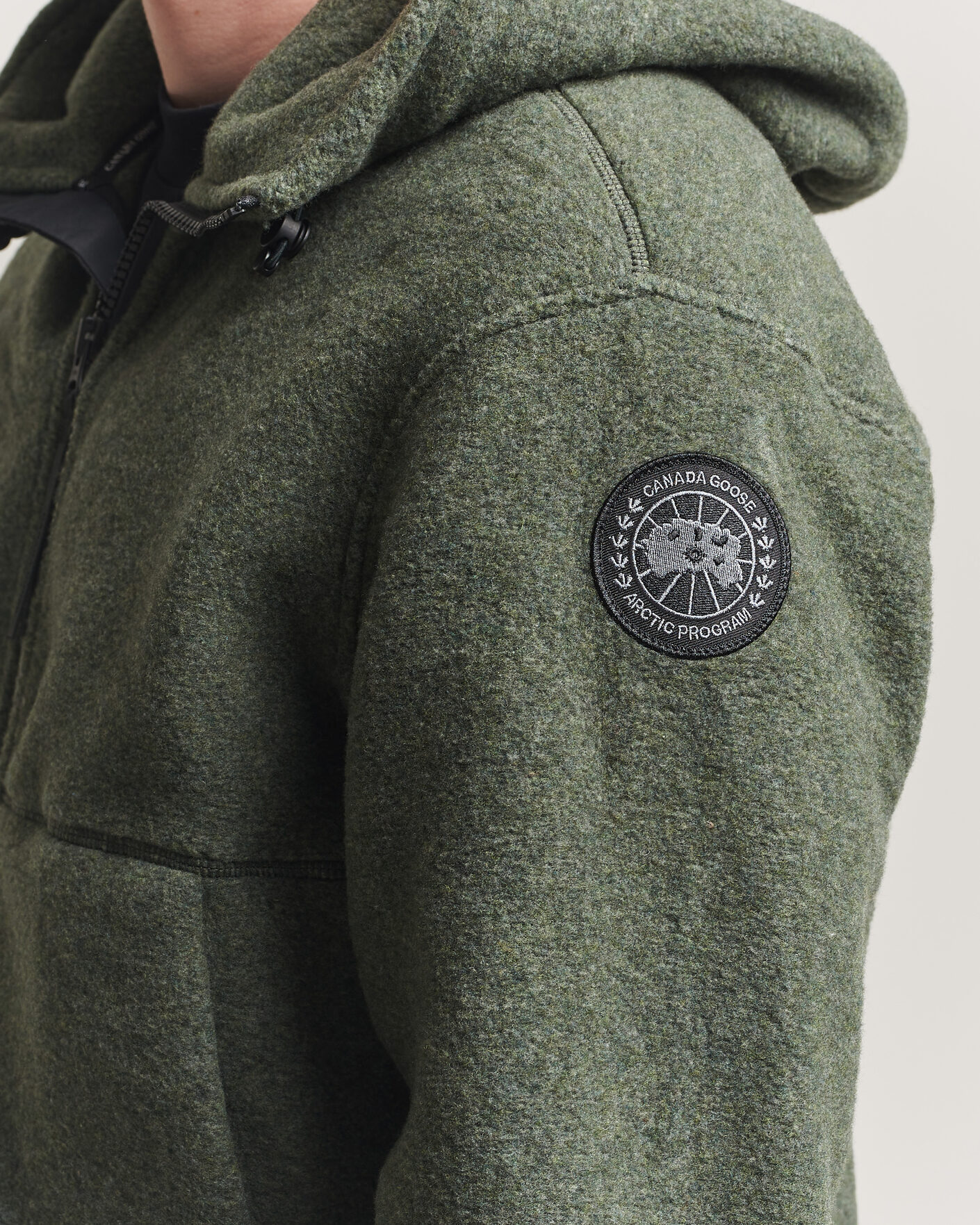 Herr | Jackor | Canada Goose Black Label | Canada Goose BD Chillwack Fleece Bomber Moss Khaki
