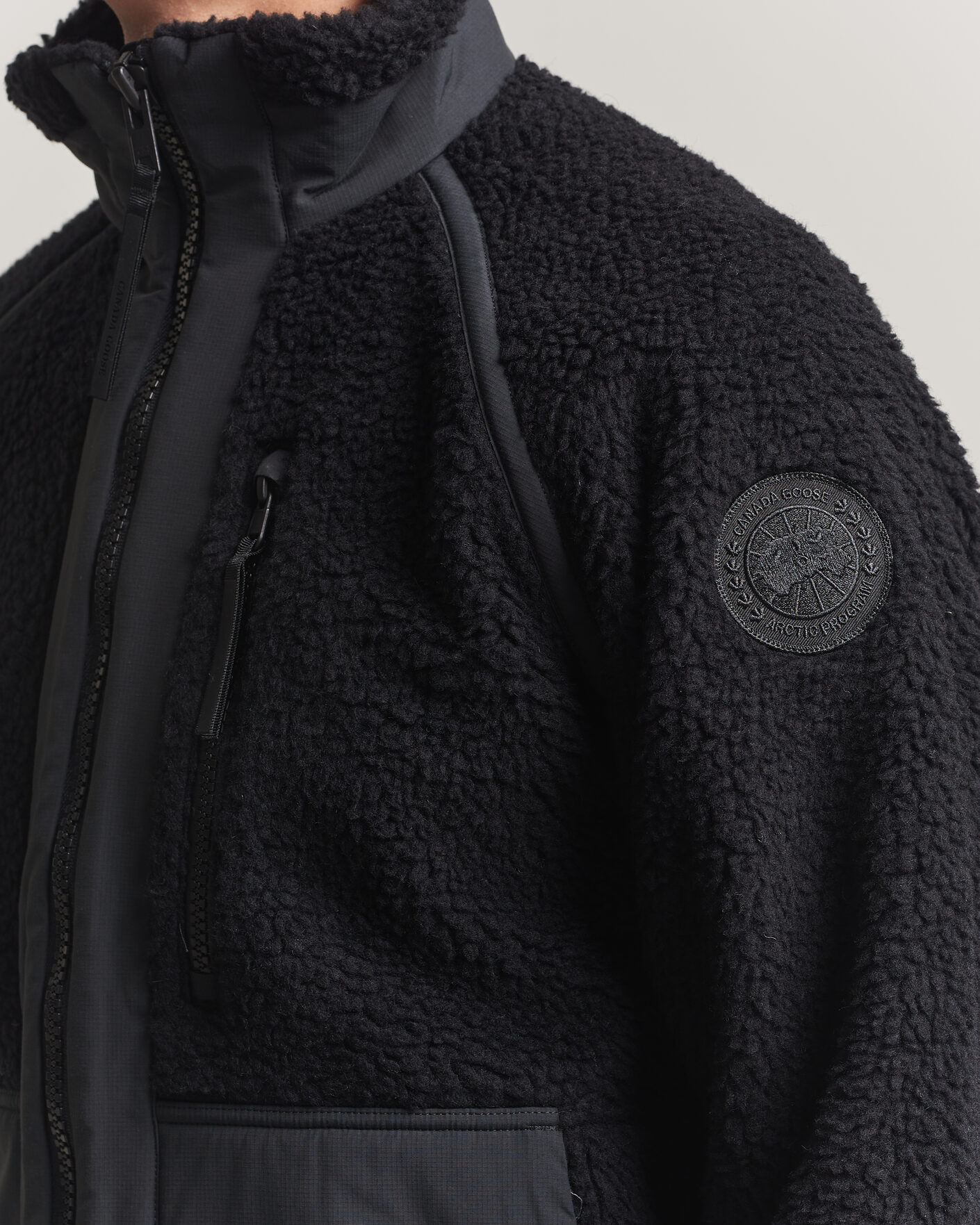 Herr | Jackor | Canada Goose Black Label | Westport Fleece Jacket Black