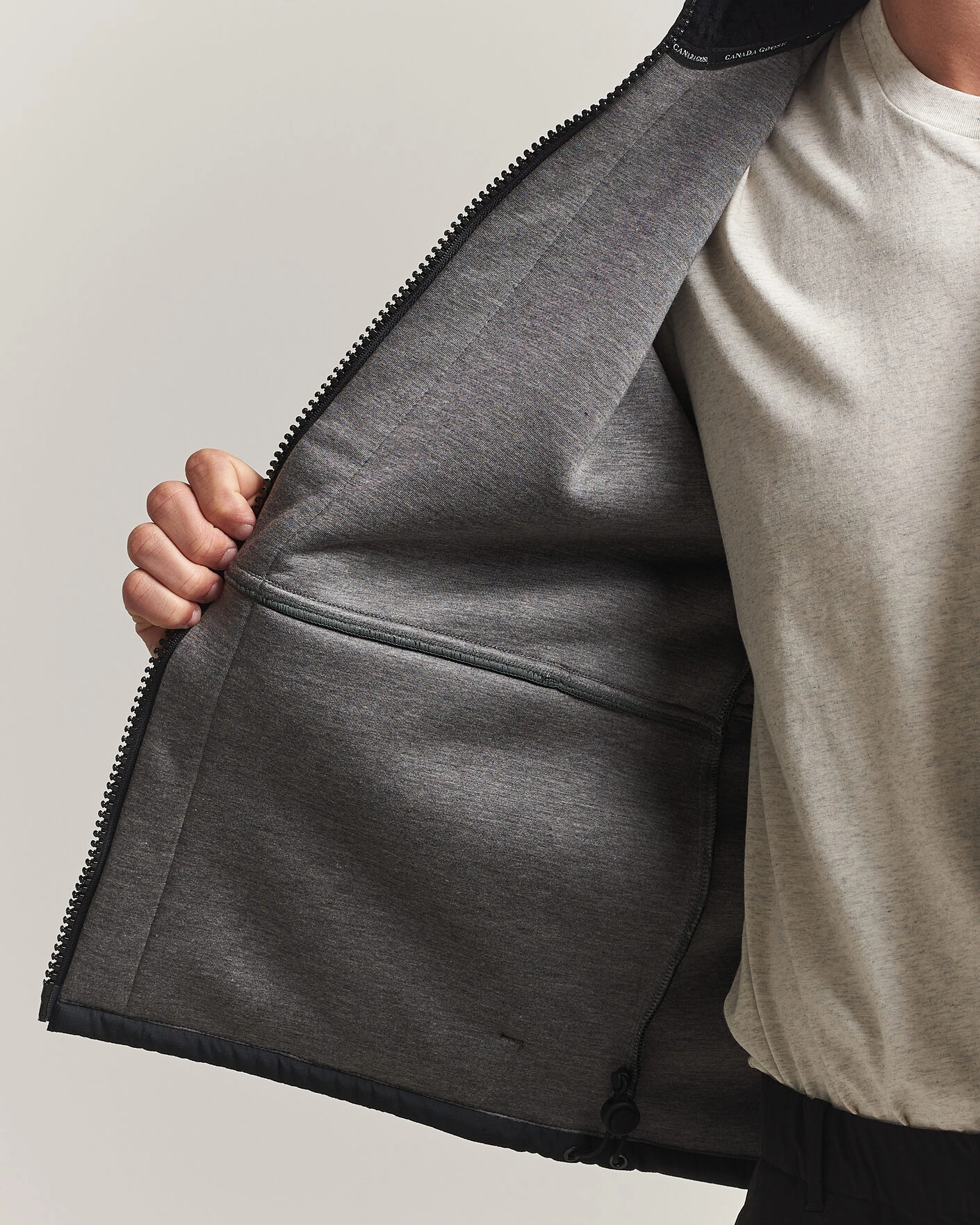 Herr | Jackor | Canada Goose | Black Label Westport Fleece Jacket Black
