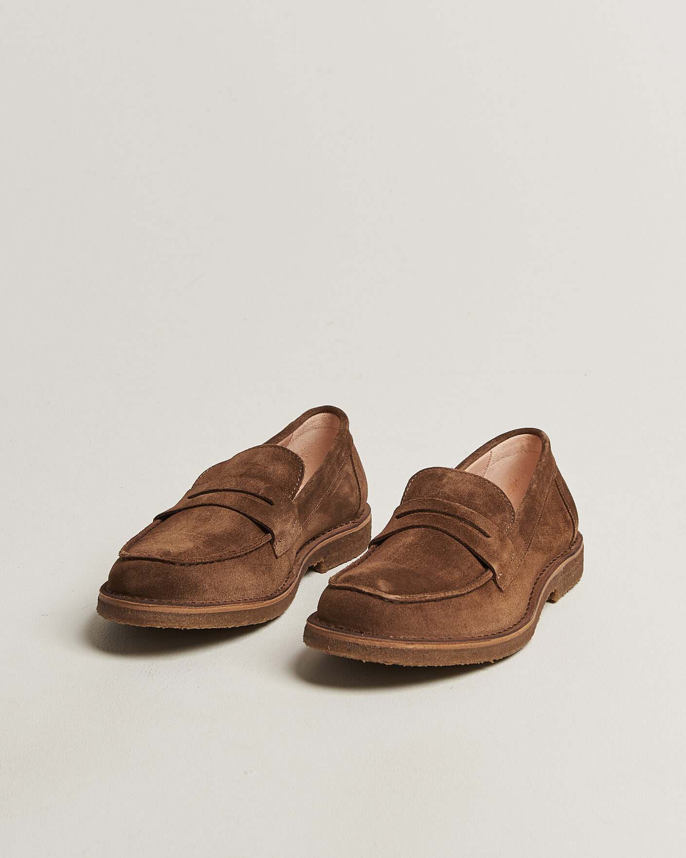 Herr | Loafers | Astorflex | Mokaflex Loafers Dark Khaki Suede